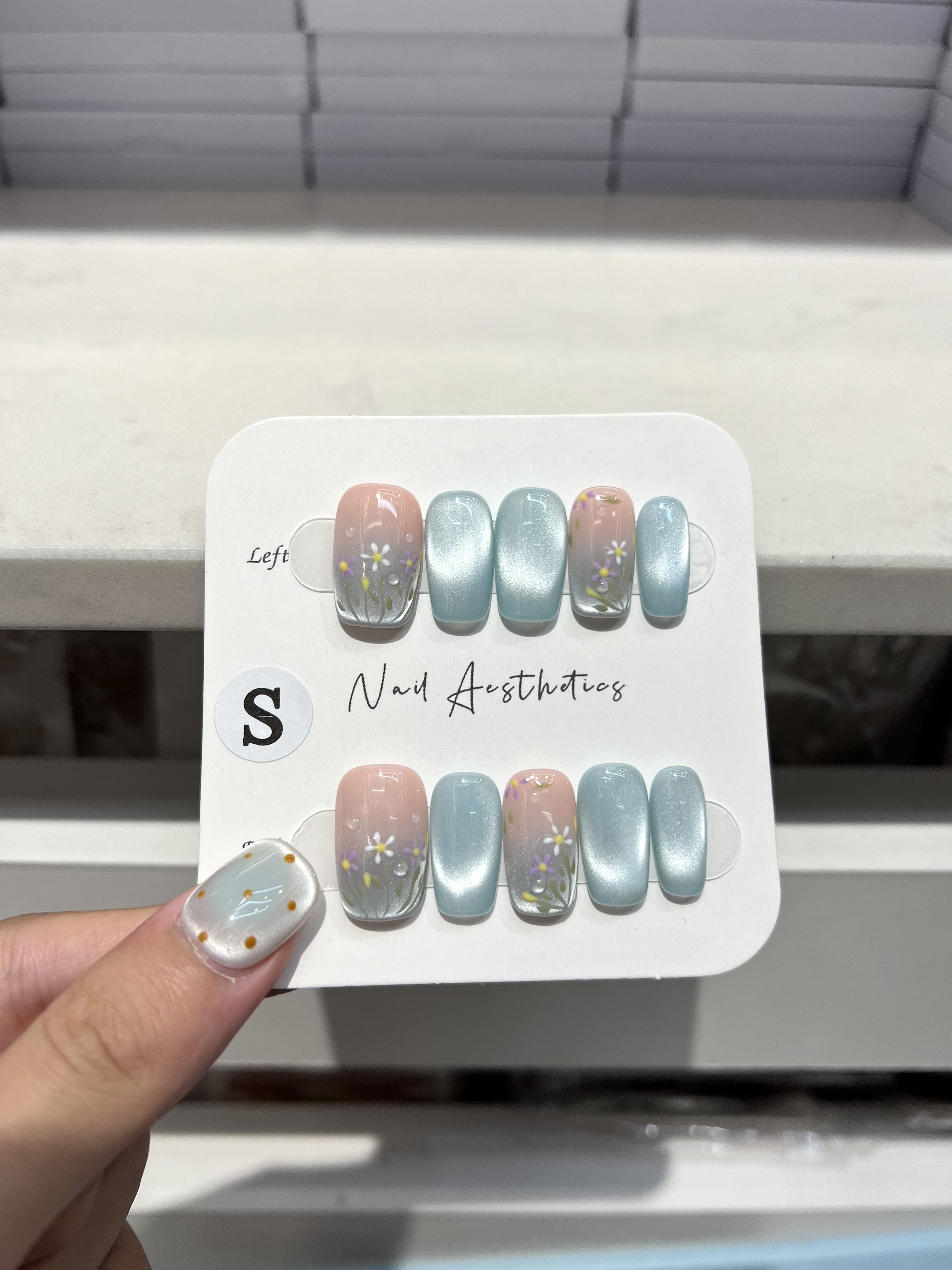 Fashionable nail art must-have wearable nail finish set, wearable nail pieces, one-click nail art, nail art wearable nails, easily create perfect fingertips