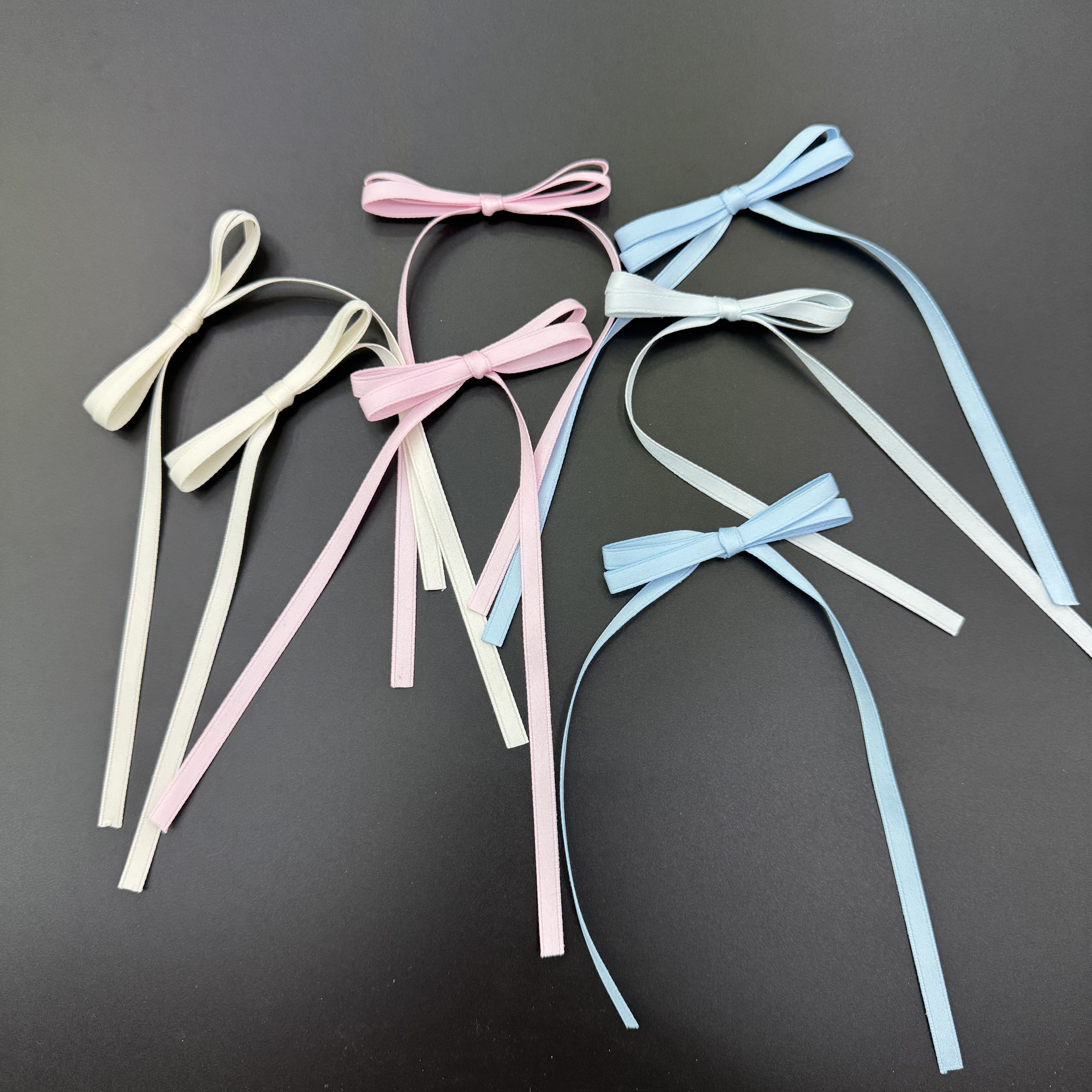 涤棉丝带蝴蝶结发礼盒蝴蝶结发夹蝴蝶结袜子衣帽蝴蝶结DIY工艺蝴蝶结详情图9