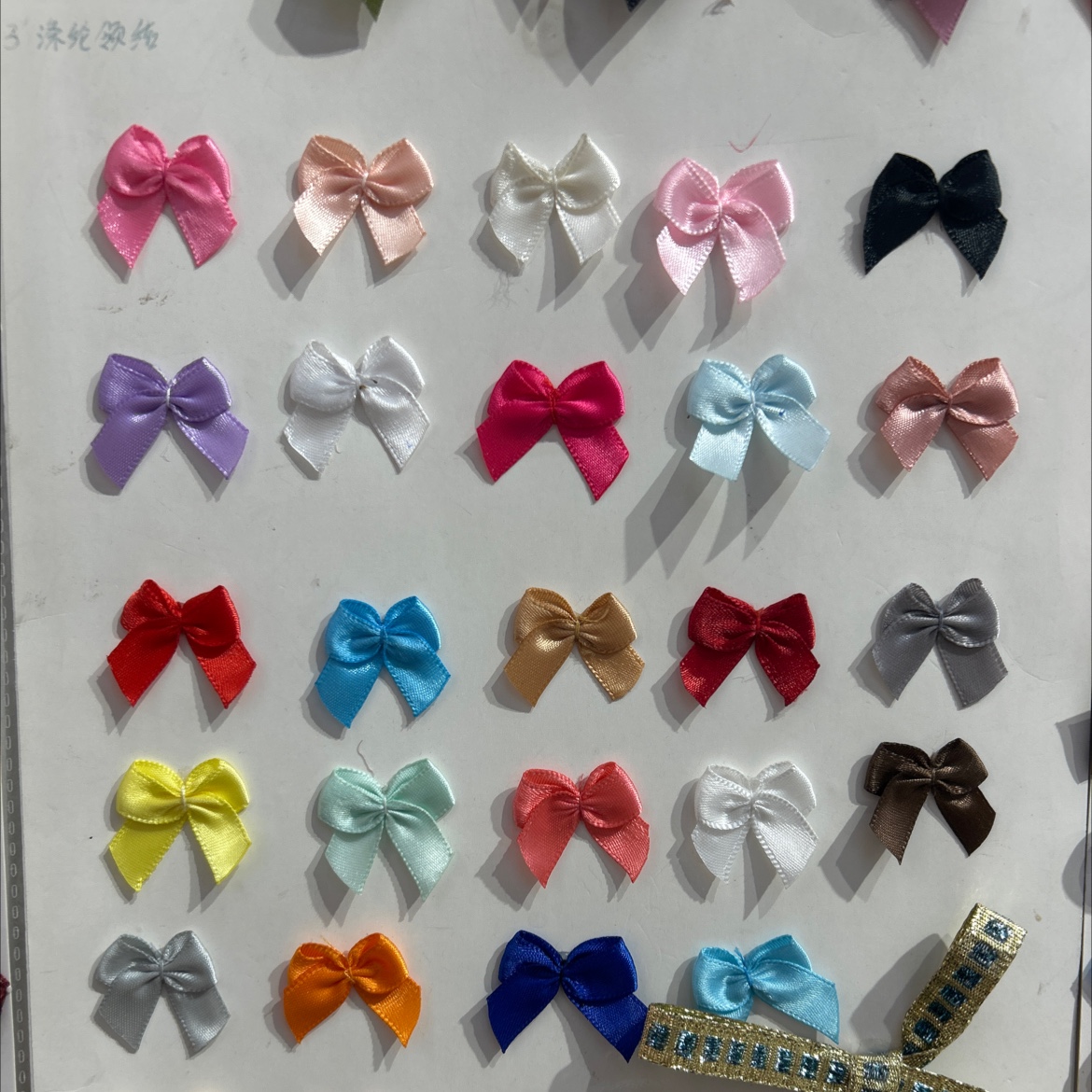 全自动绕线机制作 蝴蝶结辅料花束刺绣贴 锌合金标牌包挂绳 手工DIY装饰材料