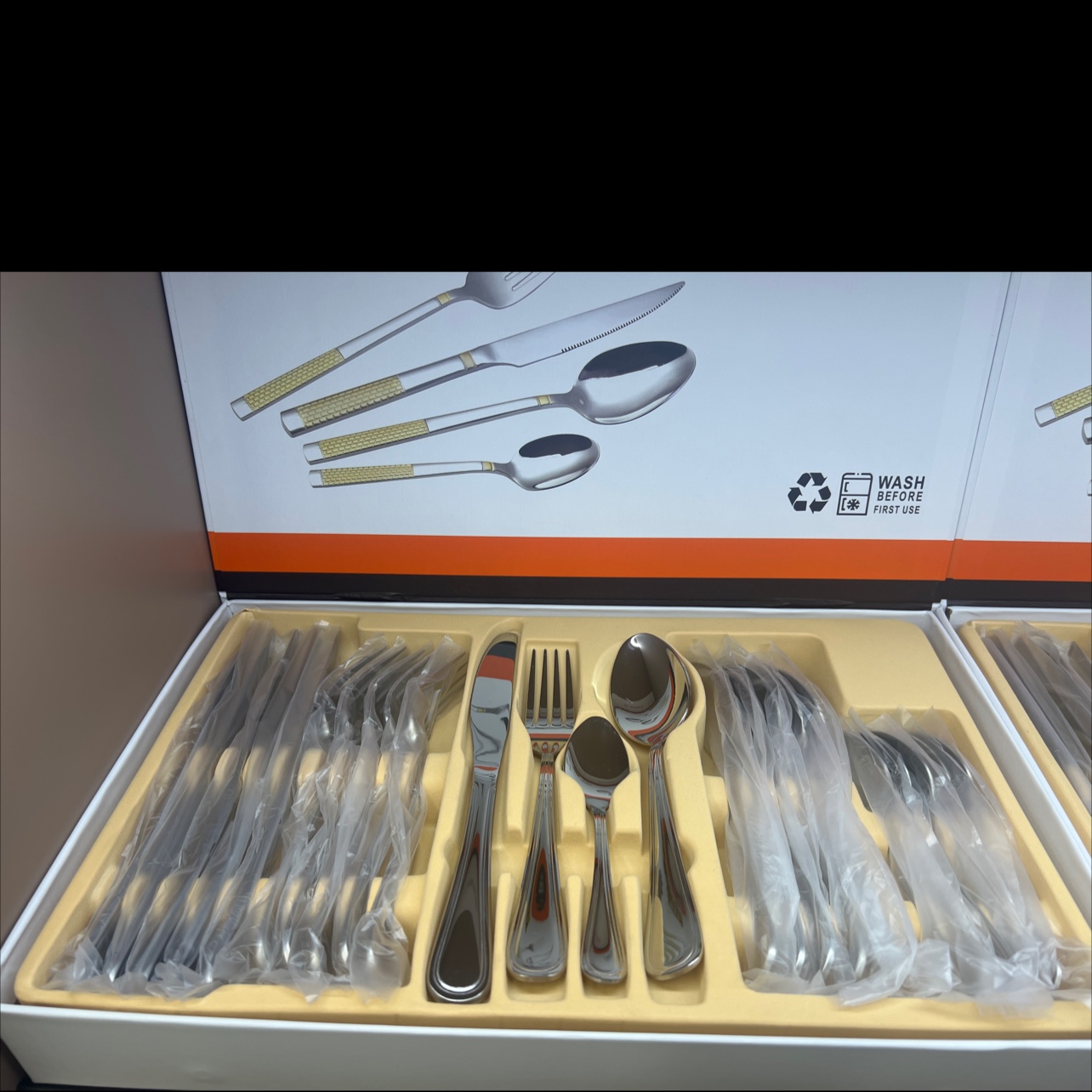 不锈钢￼刀叉勺套装