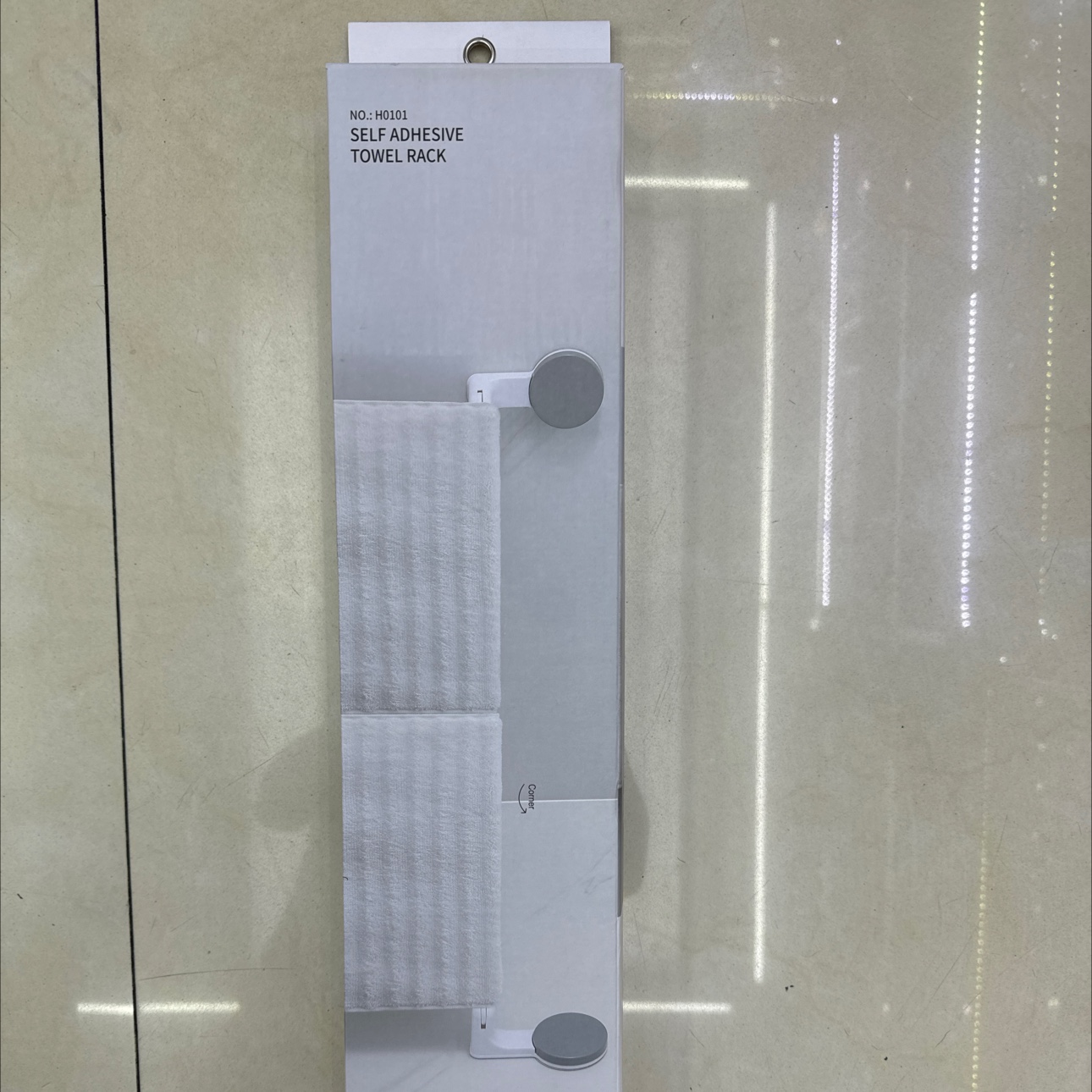 浴室小号太空铝转角架/沥水挂篮/吹风机牙刷置物架/浴室置物架/防水壁画收纳柜细节图