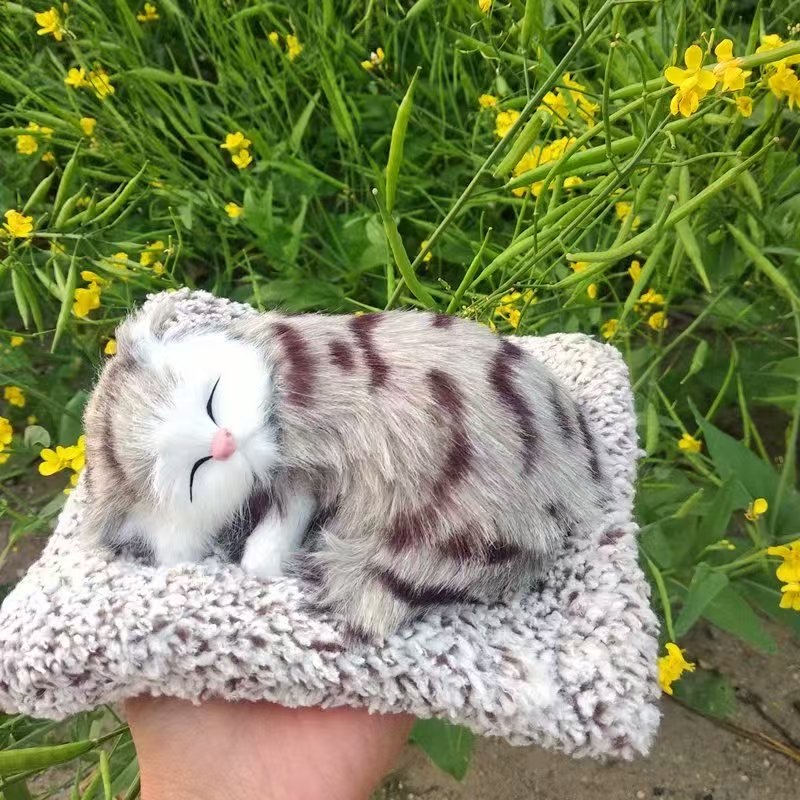 仿真卧猫细节图