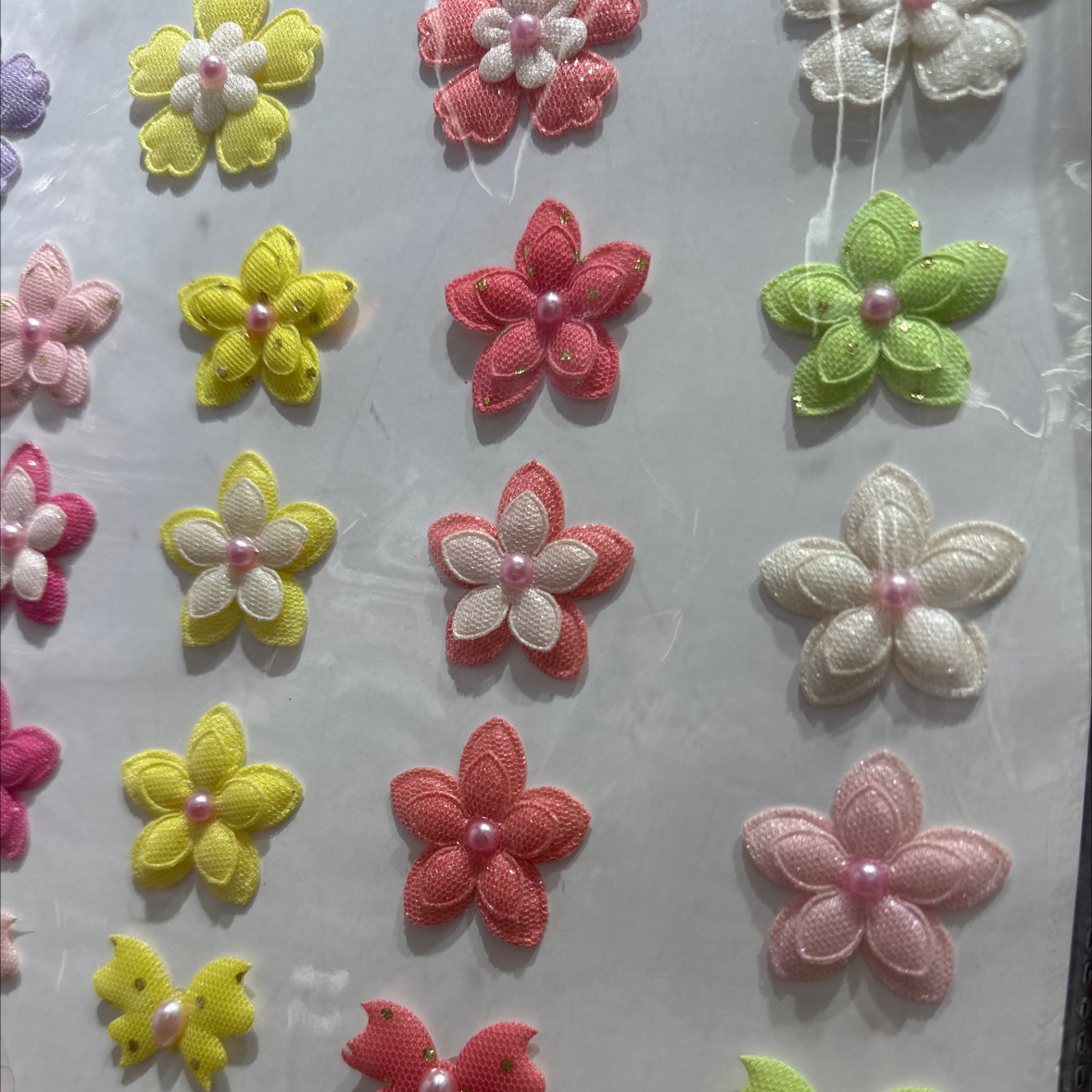 超声波压花花朵蝴蝶饰品配件DIY头饰饰品玩具服饰饰品服装配件首饰礼品包装装饰用品包装辅料产品图