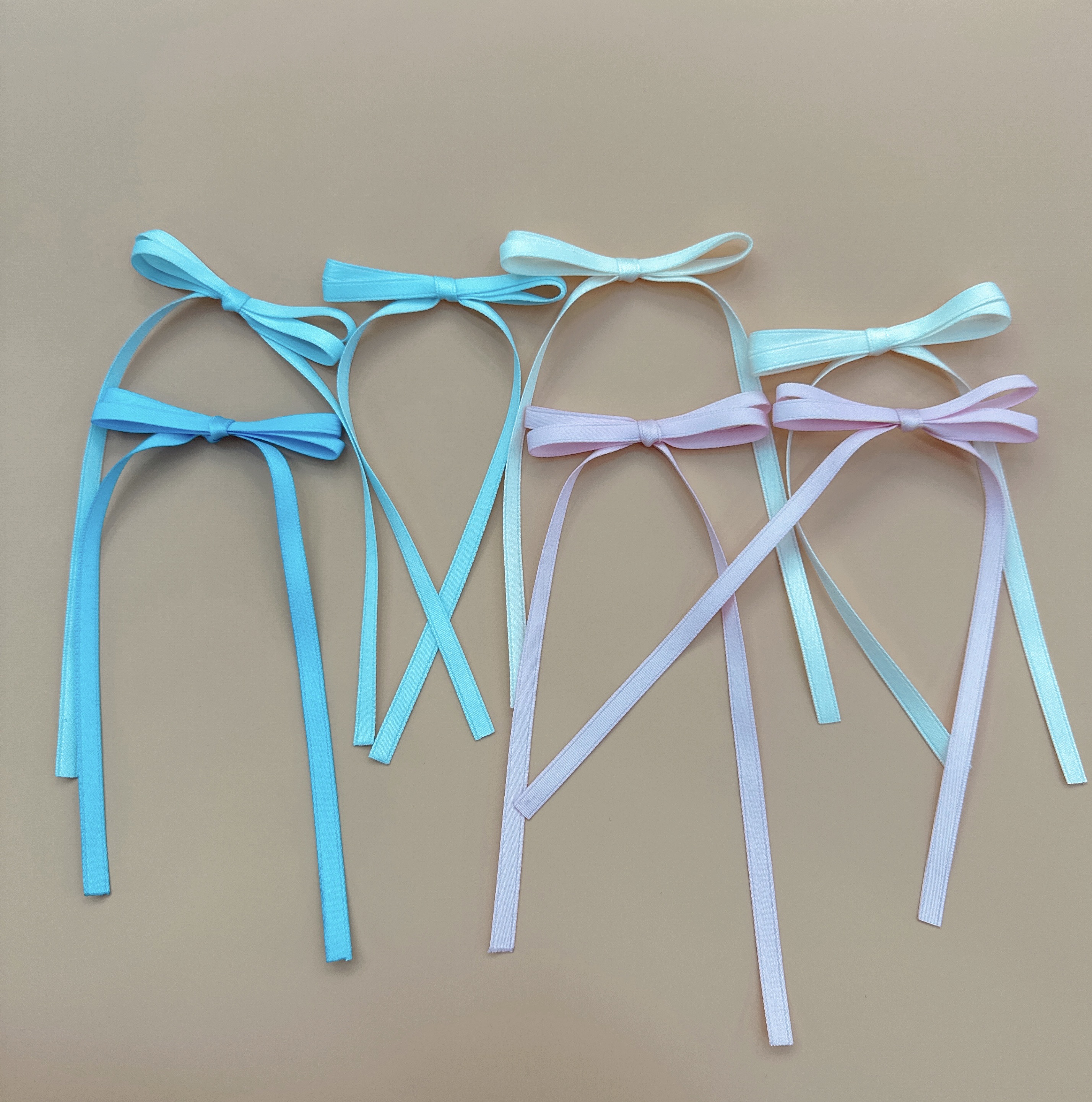 涤棉丝带蝴蝶结发礼盒蝴蝶结发夹蝴蝶结袜子衣帽蝴蝶结DIY工艺蝴蝶结详情图2