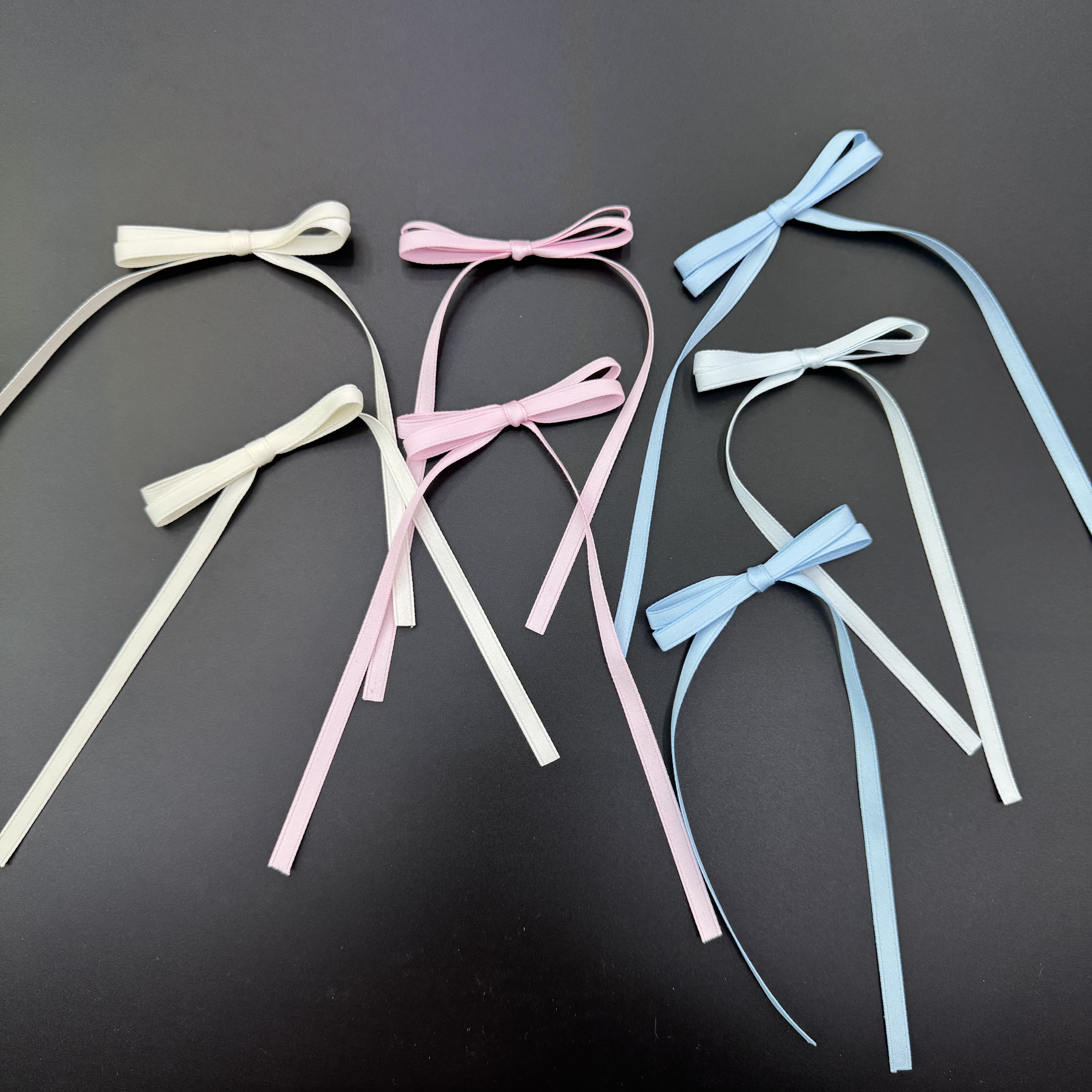 涤棉丝带蝴蝶结发礼盒蝴蝶结发夹蝴蝶结袜子衣帽蝴蝶结DIY工艺蝴蝶结详情图4