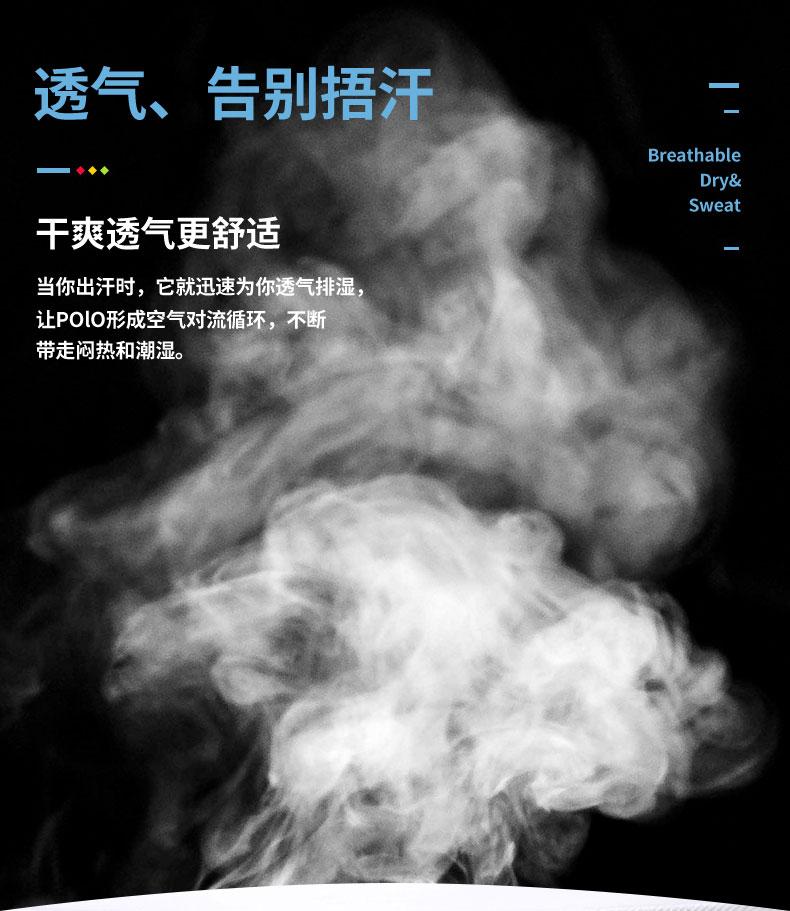 Cross-border British gold border with edge lapel, Xinjiang long-staple cotton, mulberry silk, ice silk, silk pearl ground cotton, new short-sleeved lapel polo for both men and women, fashionable and casual, polo for both men and women, comfortable short-sleeved detail image 8