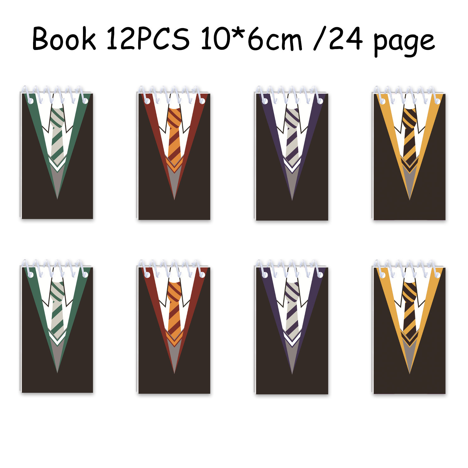 Customized cartoon cross-border mini coil notebooks, loose-leaf notebooks, flip-up cartoon notepads, coil notebooks Item Picture