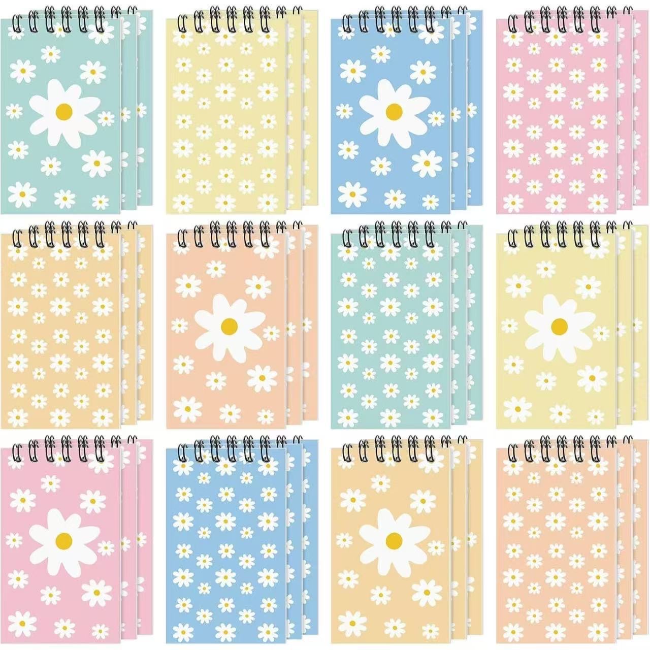 Comercio exterior personalizado cross border coil book mini coil booklet flip up cartoon notebook coil book LOGO personalizado