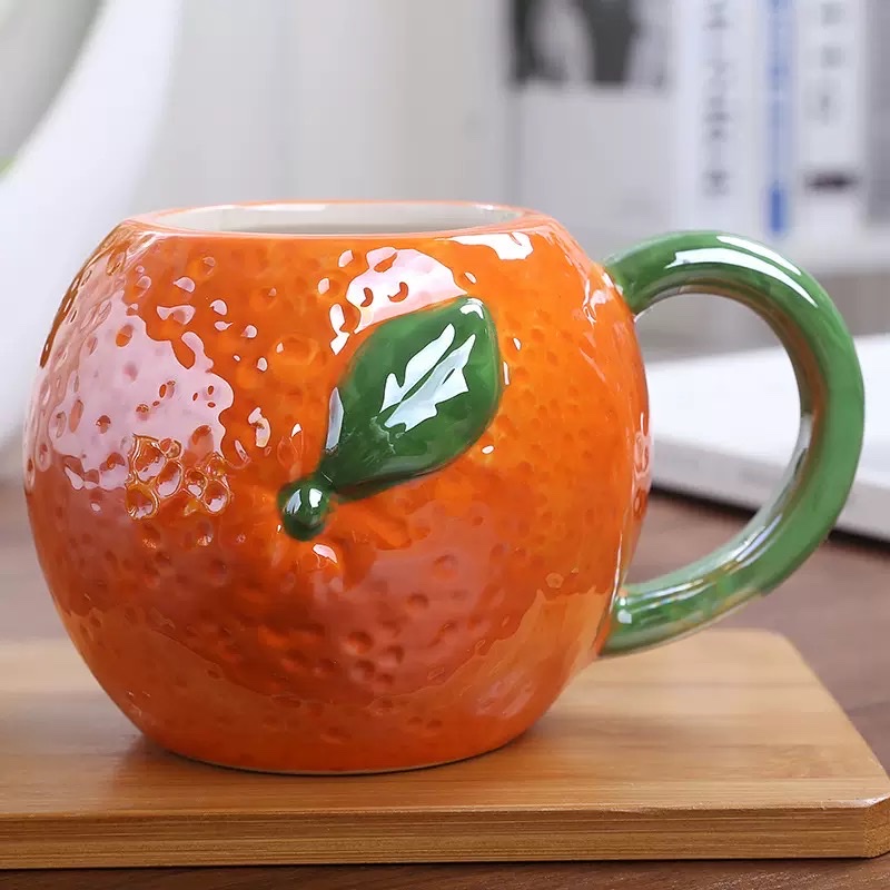 水果造型杯南瓜水杯葡萄杯菠萝杯桔子杯草莓西红柿卡通杯详情图4