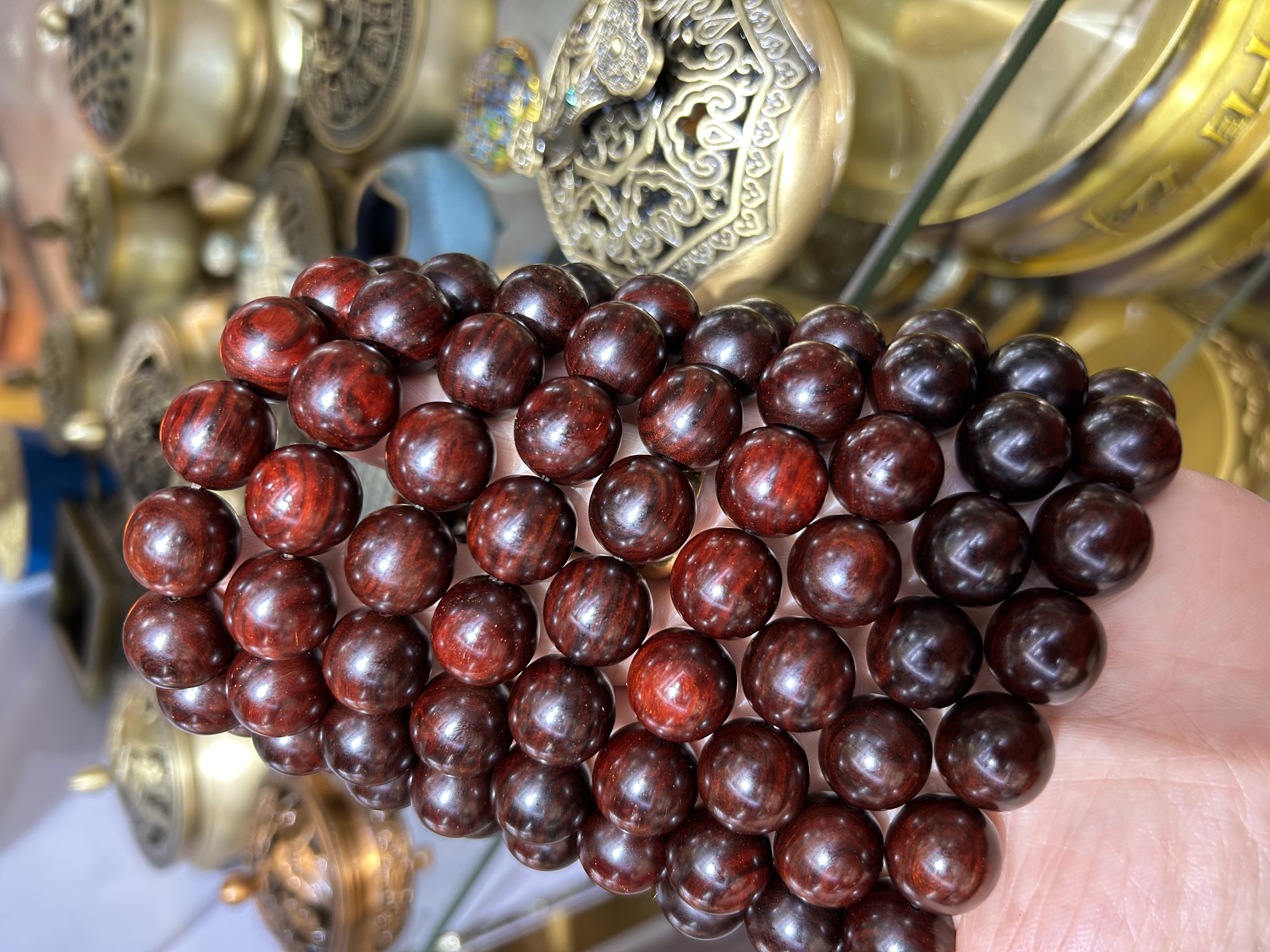 小叶紫檀手串沉香沉香手串印度香沉香小木棍子沉香盘香沉香檀香详情图3