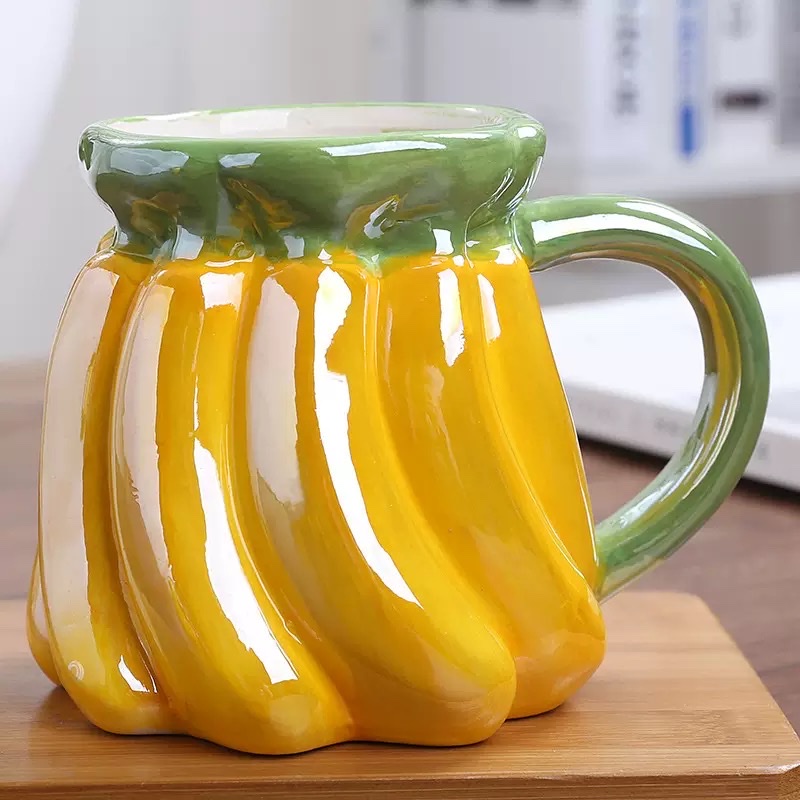 水果造型杯南瓜水杯葡萄杯菠萝杯桔子杯草莓西红柿卡通杯详情图5