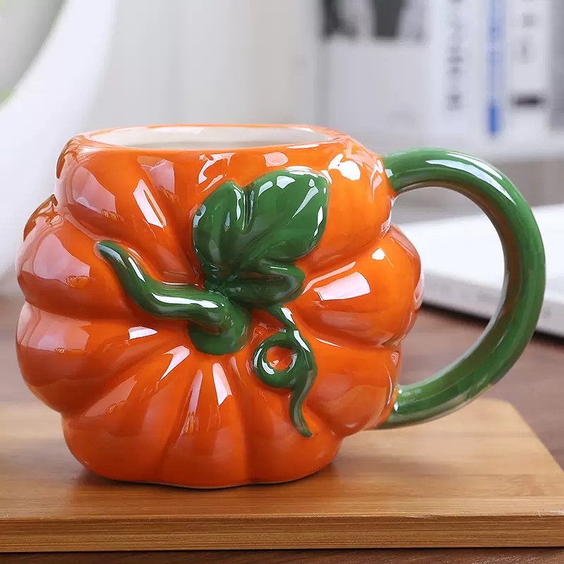 水果造型杯南瓜水杯葡萄杯菠萝杯桔子杯草莓西红柿卡通杯详情图3