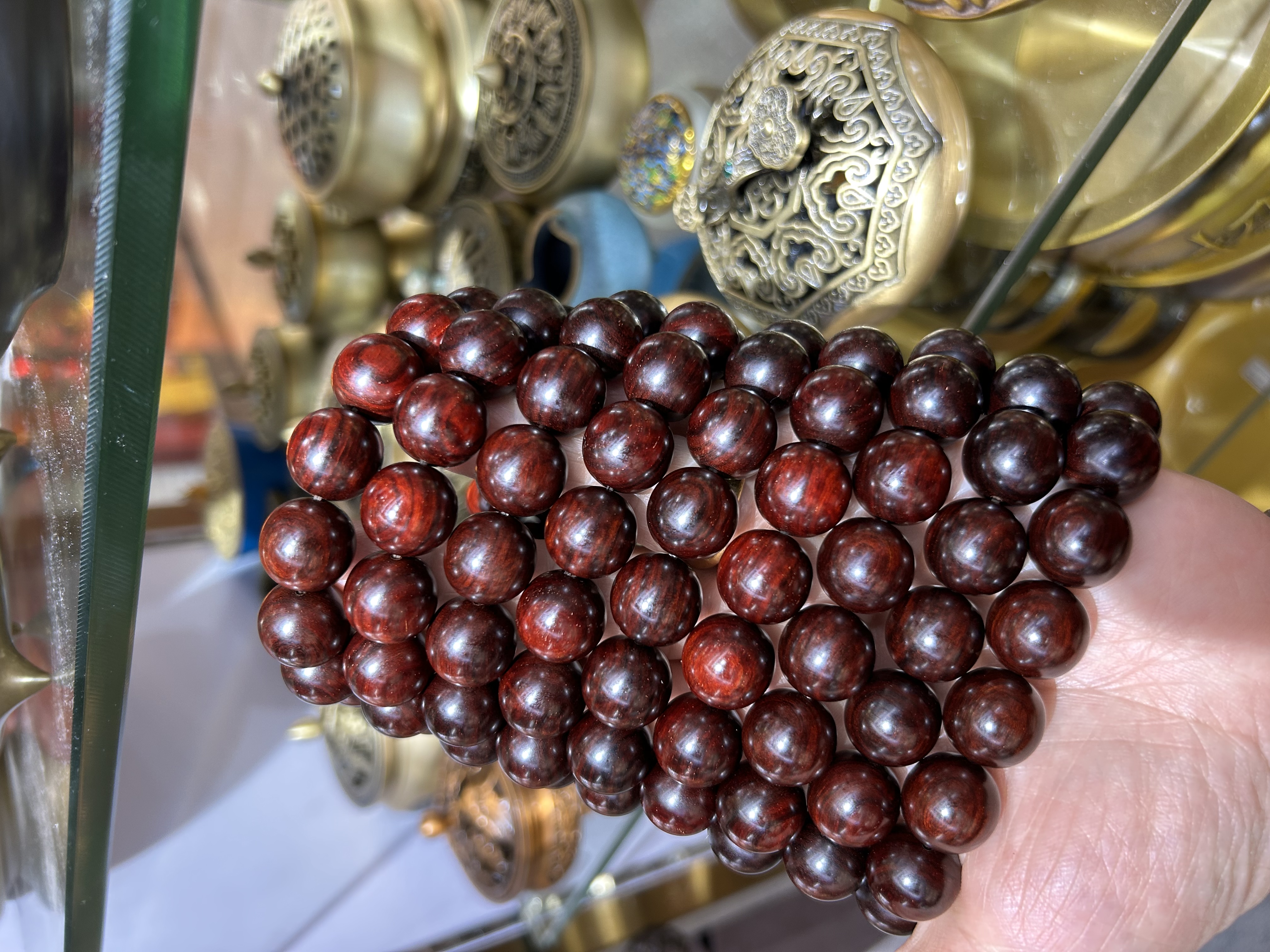 小叶紫檀手串沉香沉香手串印度香沉香小木棍子沉香盘香沉香檀香详情图2