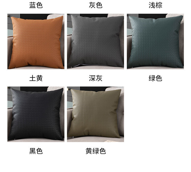 Wholesale of 1.5-meter wide door width, 1.0mm thick fish-scale fabric, wear-resistant and scratch-resistant woven pattern artificial leather, luggage, soft packaging, shoe materials, pvc leather, sofa, throw pillow leather detail image 3