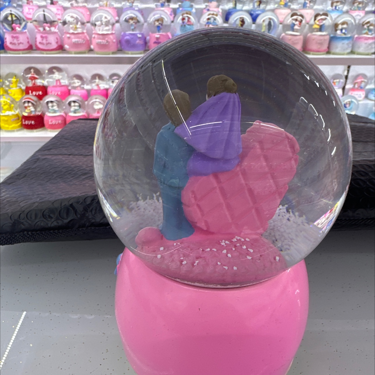 音乐水晶球，情人节礼品水晶工艺品详情图2