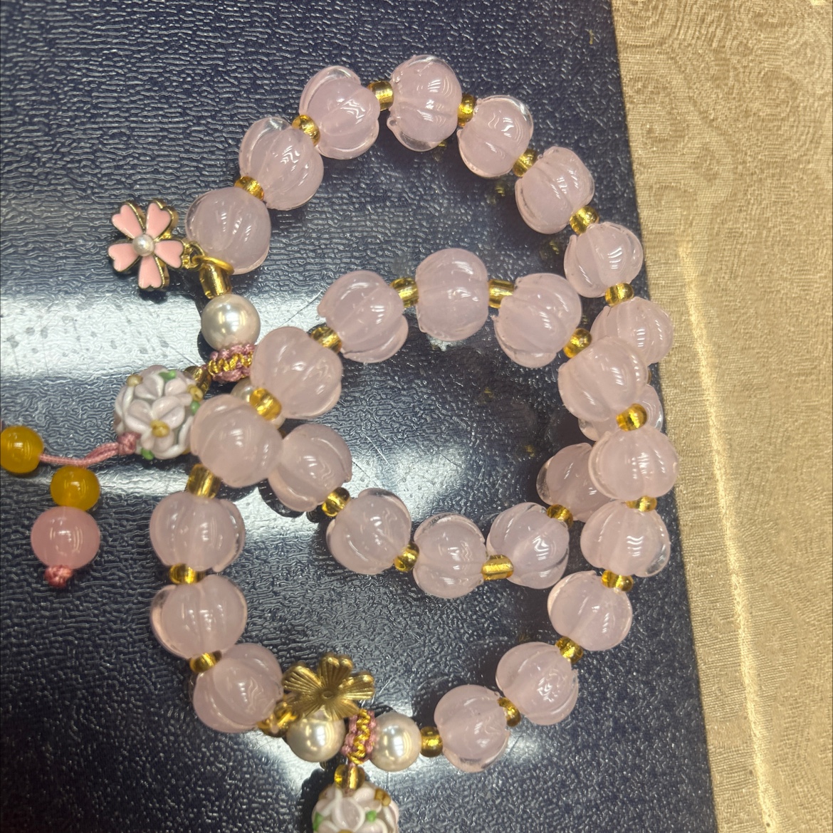 水晶水串 天然紫金鼠子朱砂手串 文玩手链 时尚饰品男女款