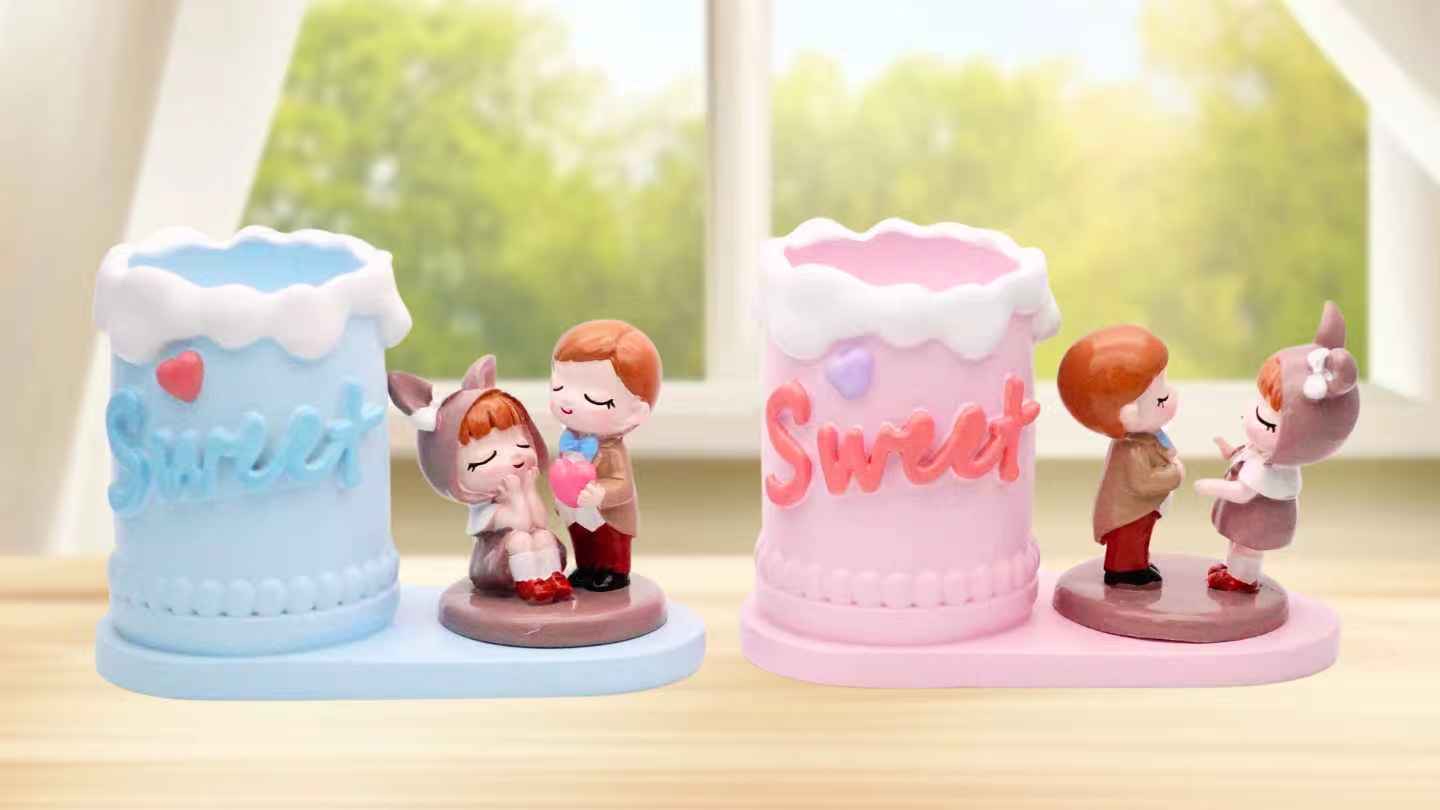 树脂工艺品笔筒摆件小摆件小摆件树脂