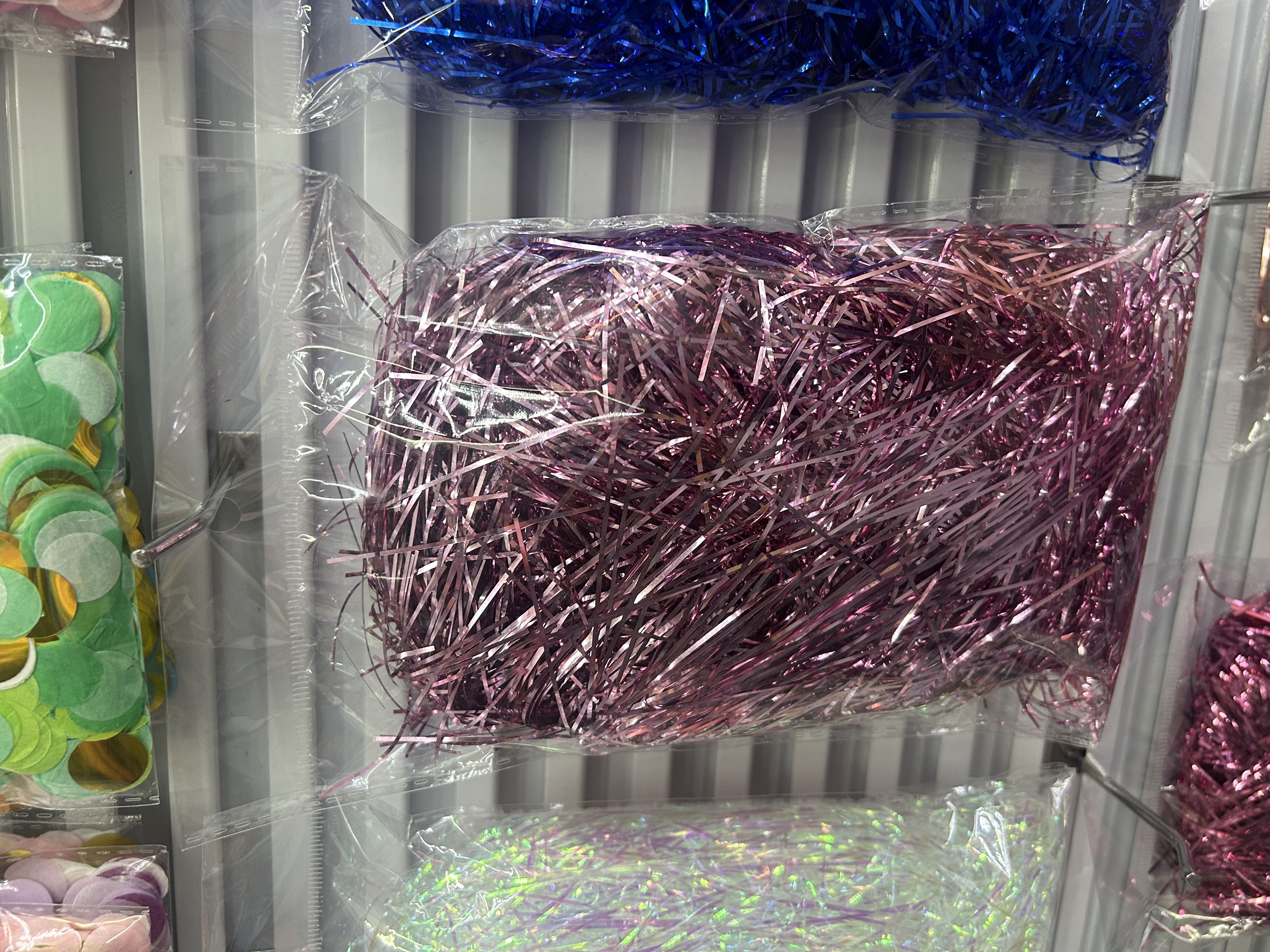 金银丝，拉菲草，透明亚克力礼盒，喜糖填充，透明圣诞球填充，婚庆，圣诞详情图6