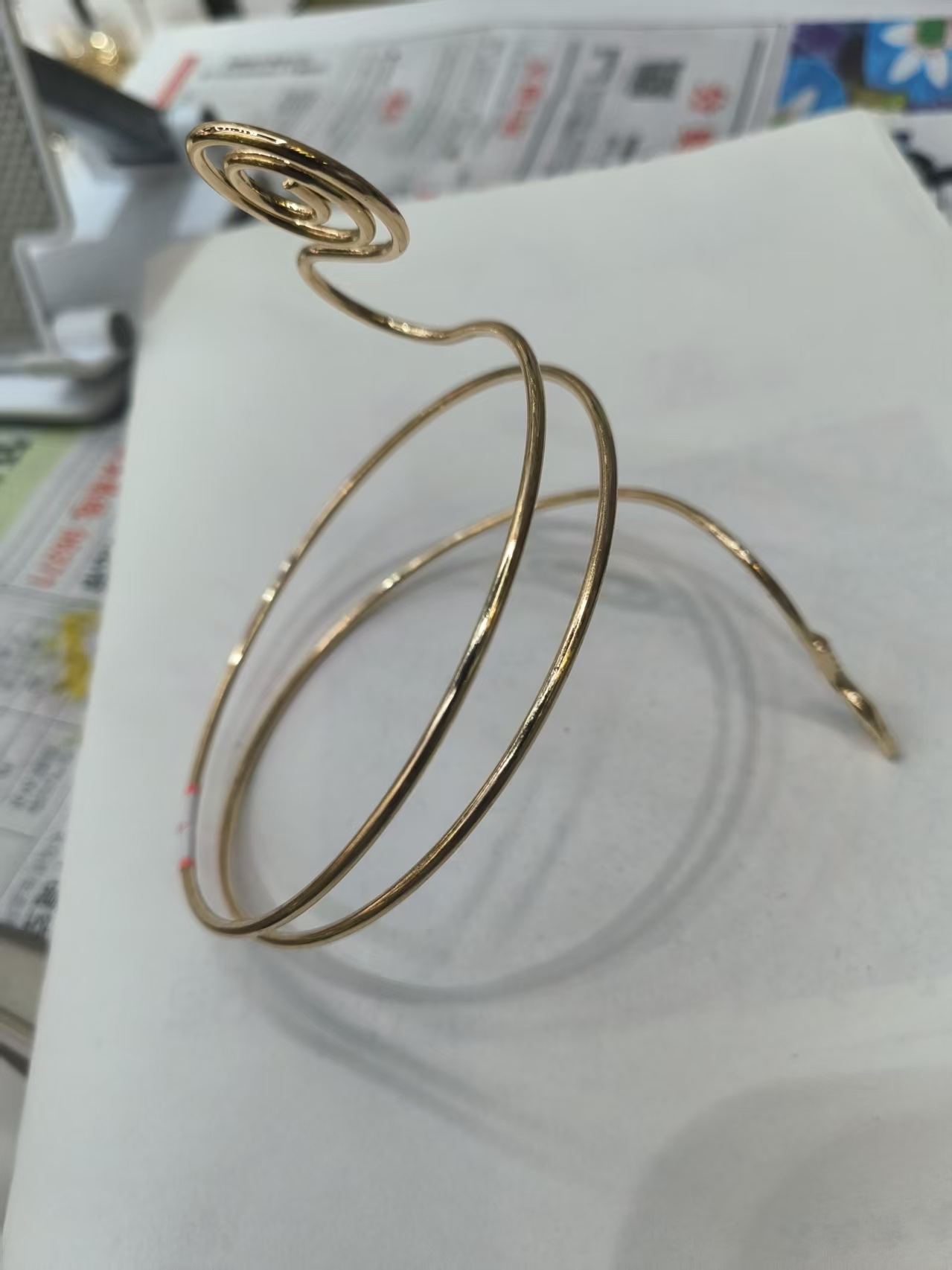 女士拼接简约时尚饰品臂环臂镯韩版优雅百搭气质详情图5