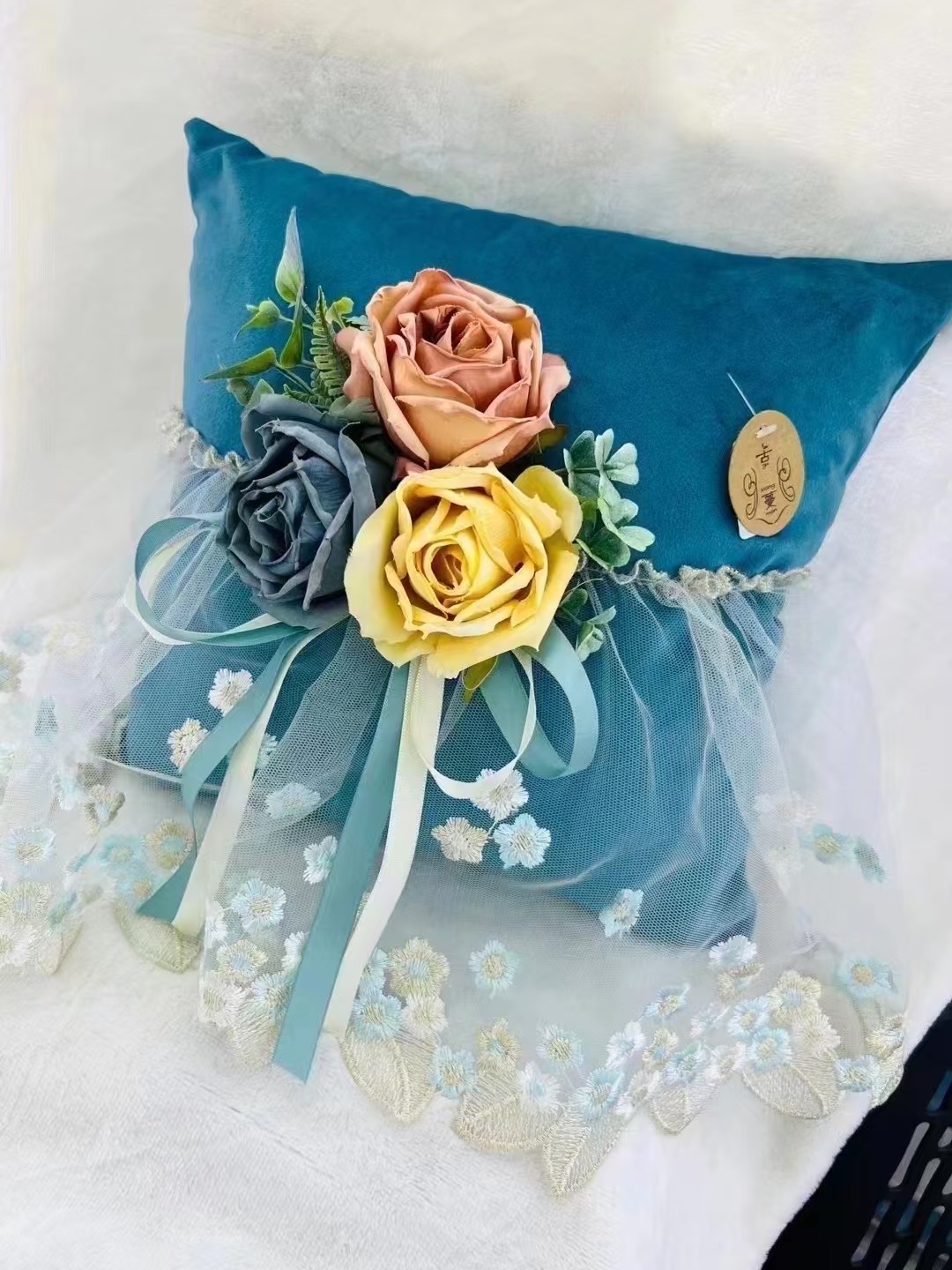 Handmade bamboo charcoal sachets, home decorations, car decorations, fragrant sachets detail image 4