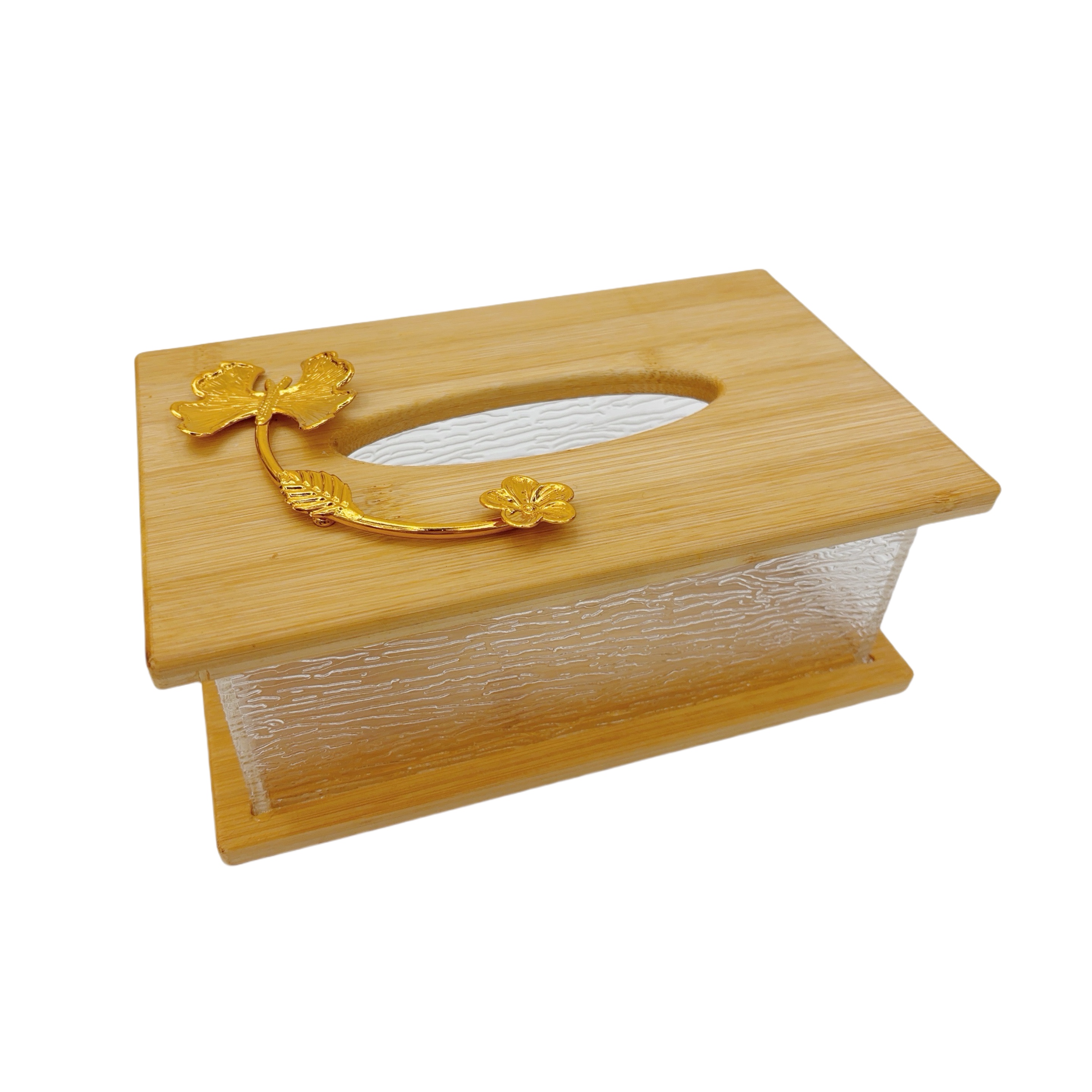 新款竹艺纸巾盒 亚克力系列纸巾盒