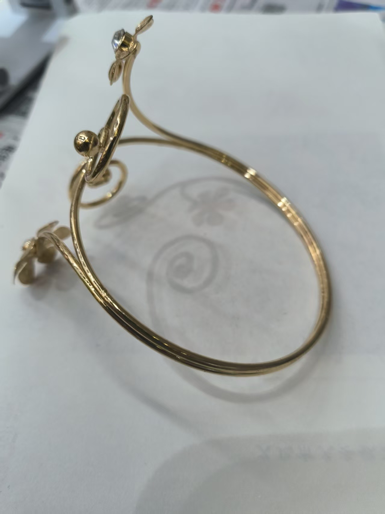 女士视频拼接简约时尚臂环韩版饰品潮流百搭首饰详情图5