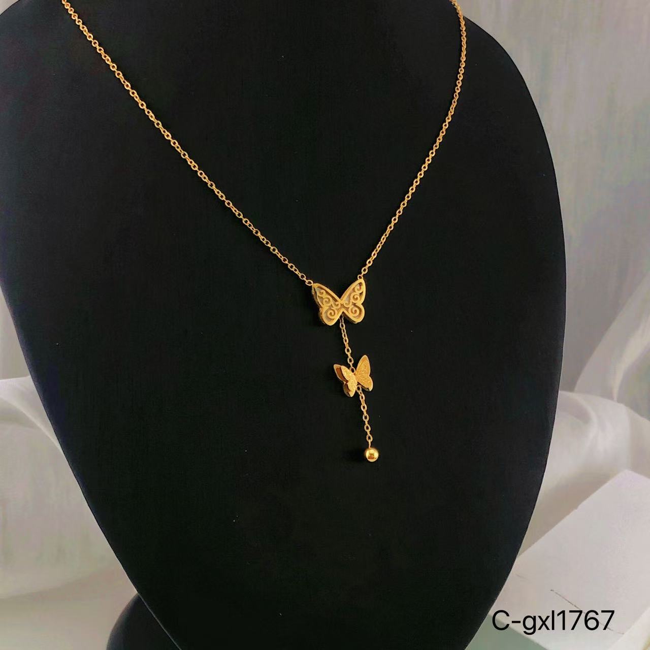 不锈钢项链优雅设计气质百搭送礼佳选