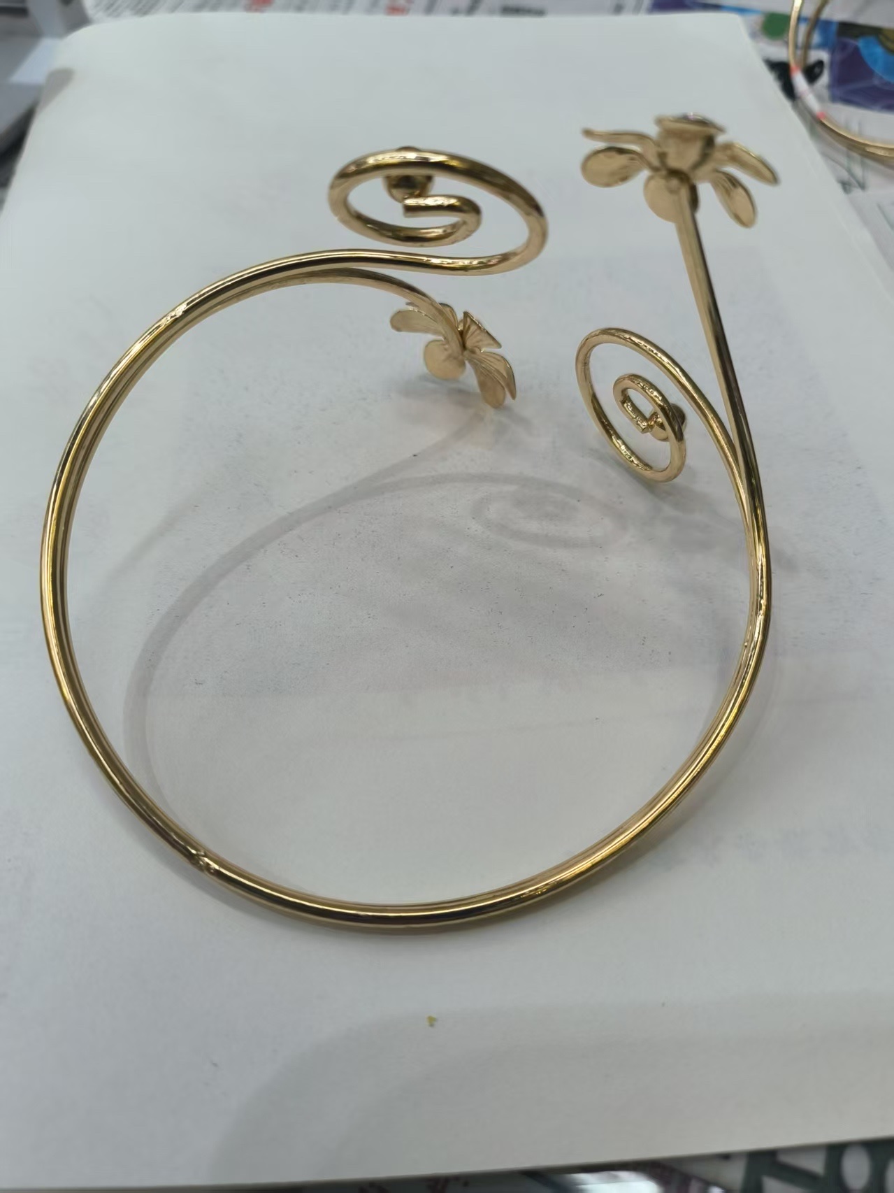 女士视频拼接简约时尚臂环韩版饰品潮流百搭首饰细节图