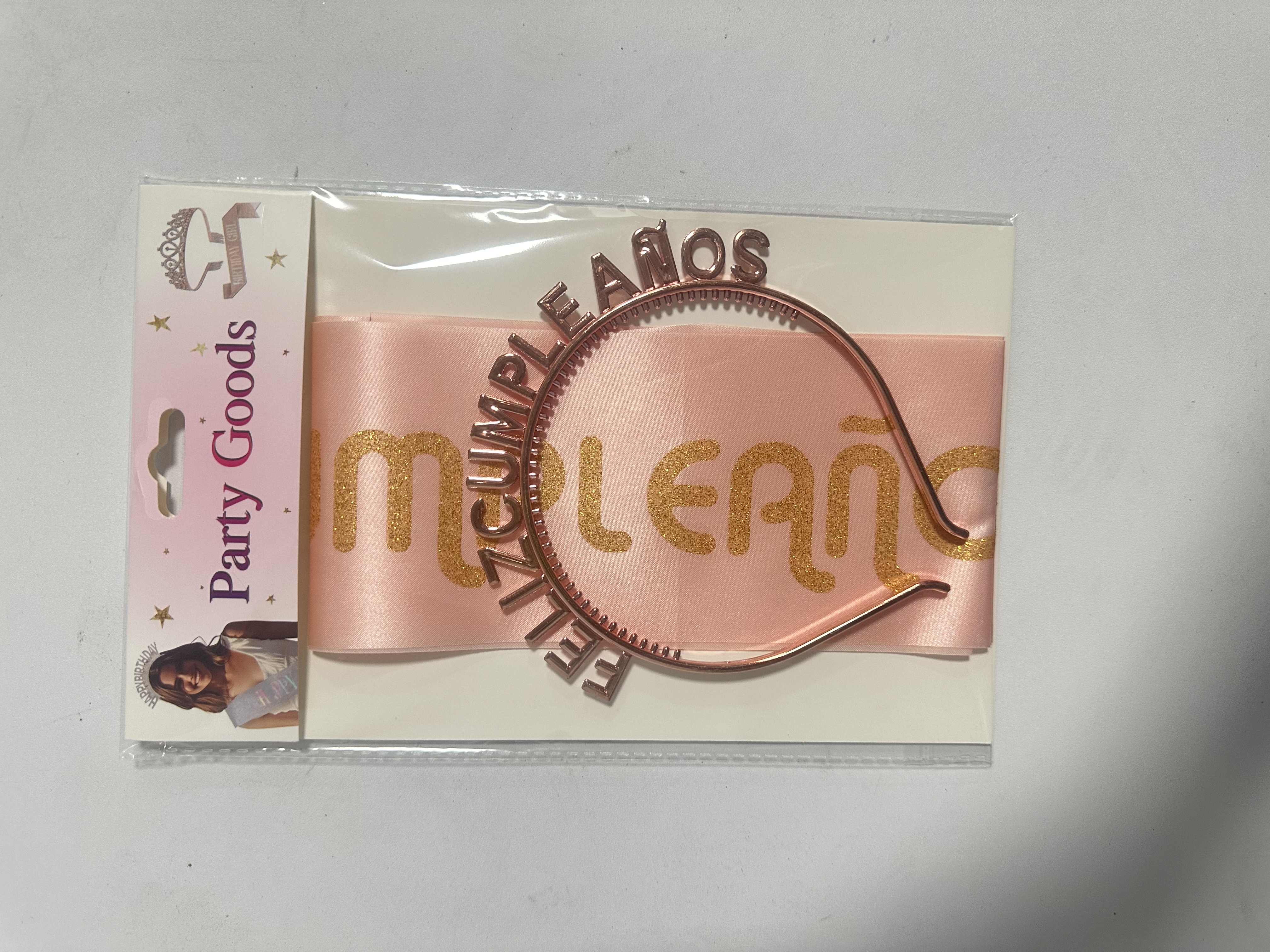 皇冠套装，礼仪带，派对用品，生日派对，