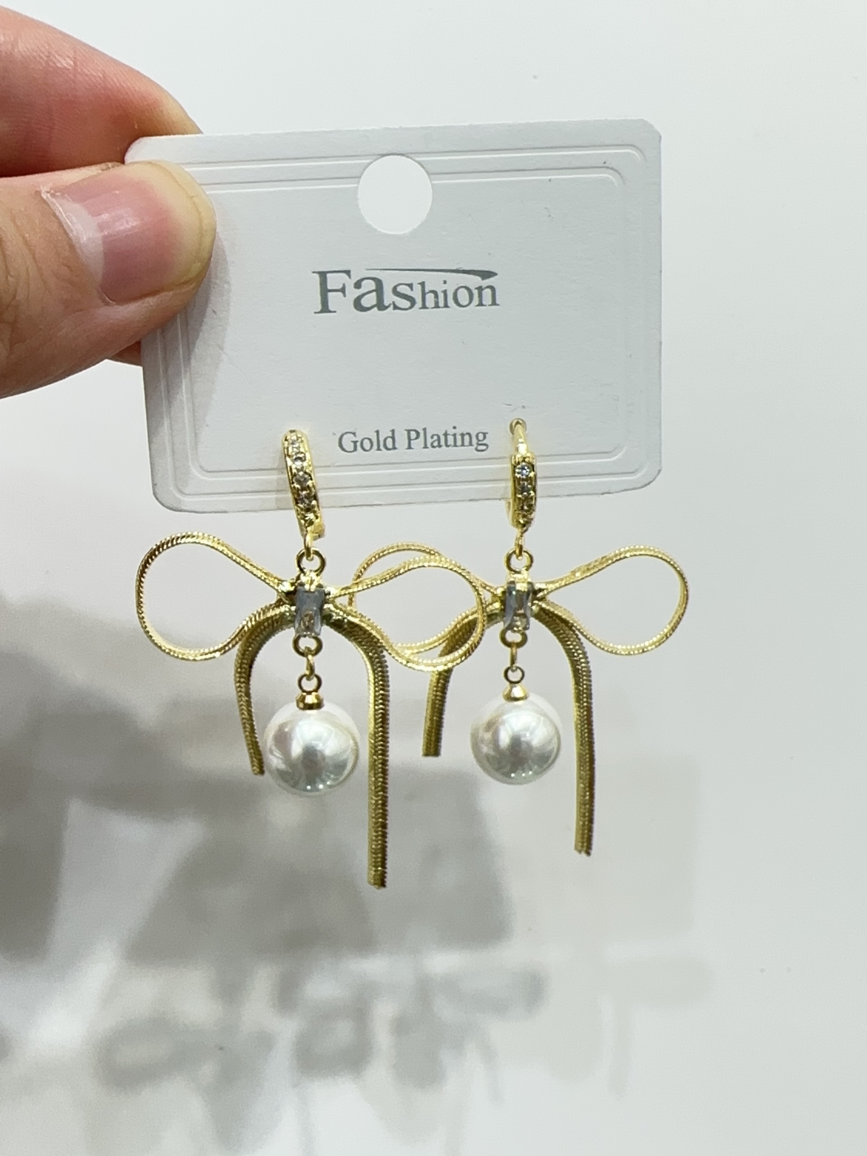 珍珠耳环烧焊锆石耳环时尚耳饰优雅气质百搭女士饰品潮流设计耳环耳饰饰品详情图13