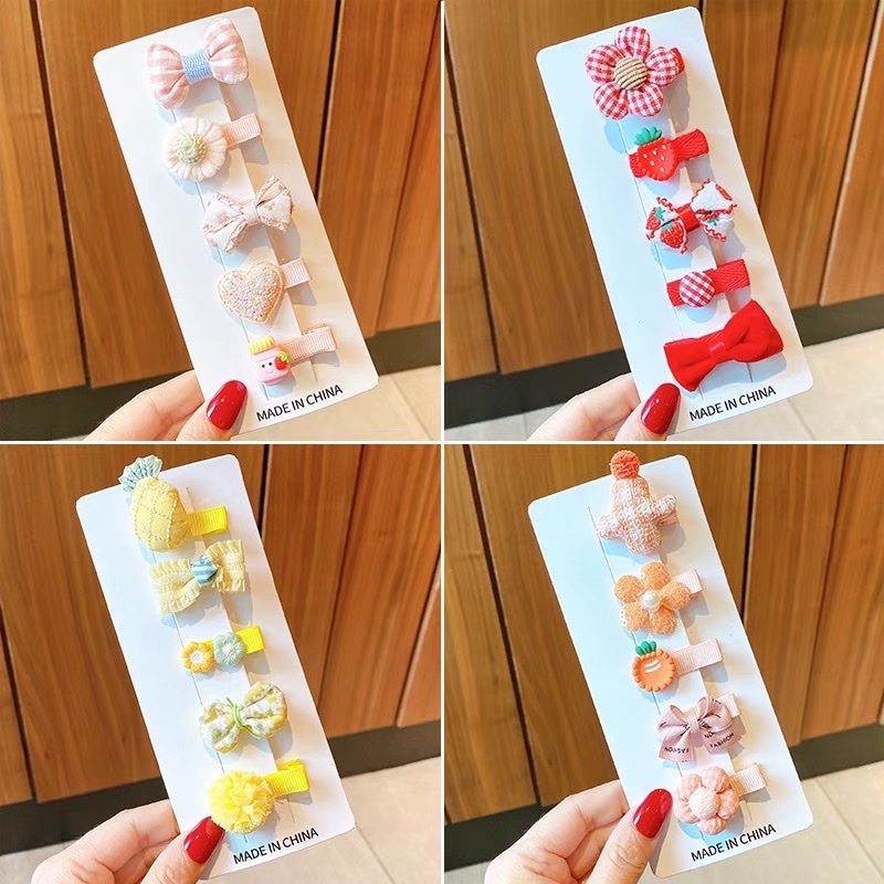 女孩全包布不伤发刘海碎发夹2025新款女童侧边鸭嘴夹可爱宝宝发夹详情图12