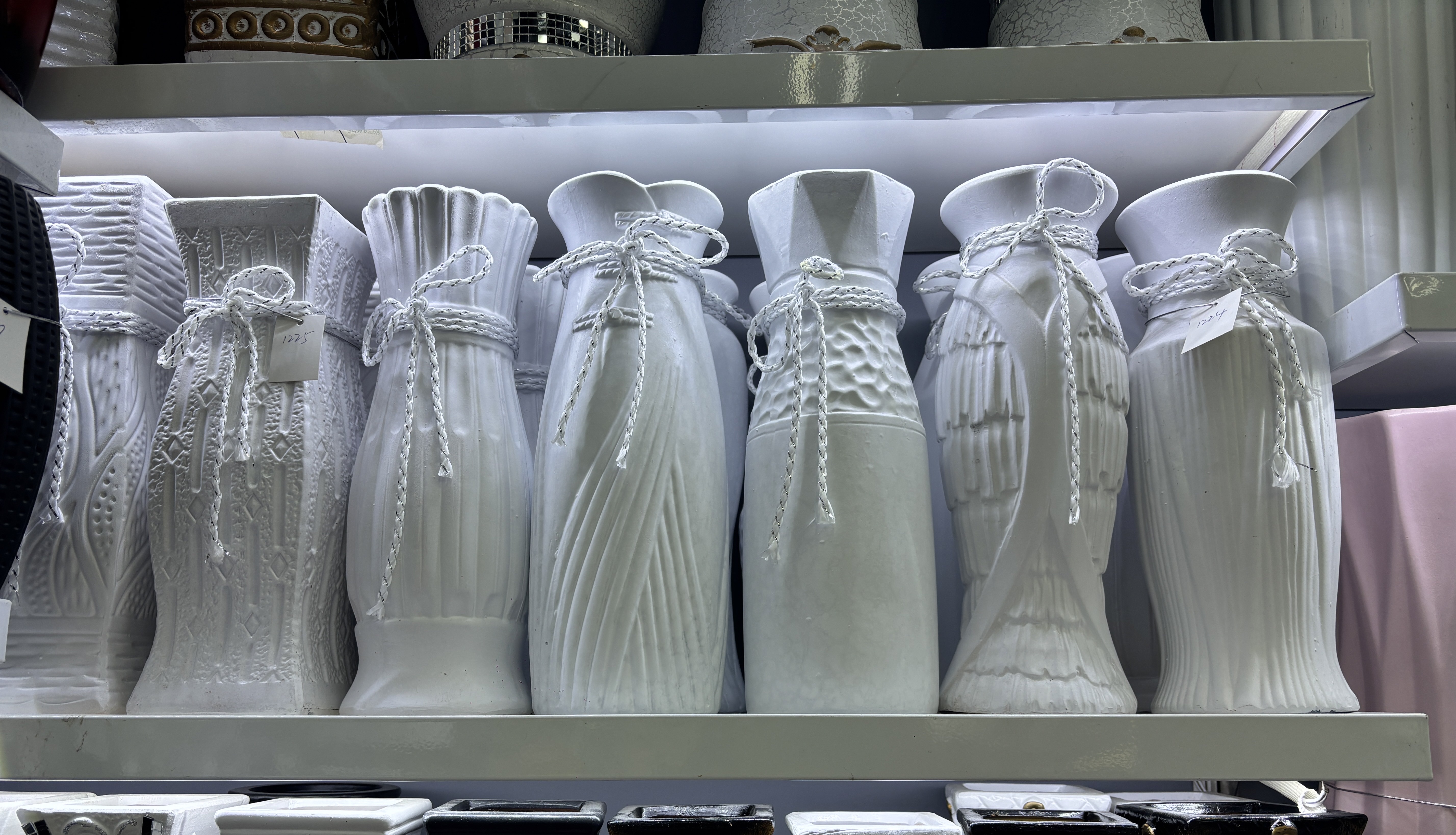 北欧创意陶瓷花瓶现代简约家居摆件客厅饰品轻奢高档ins风