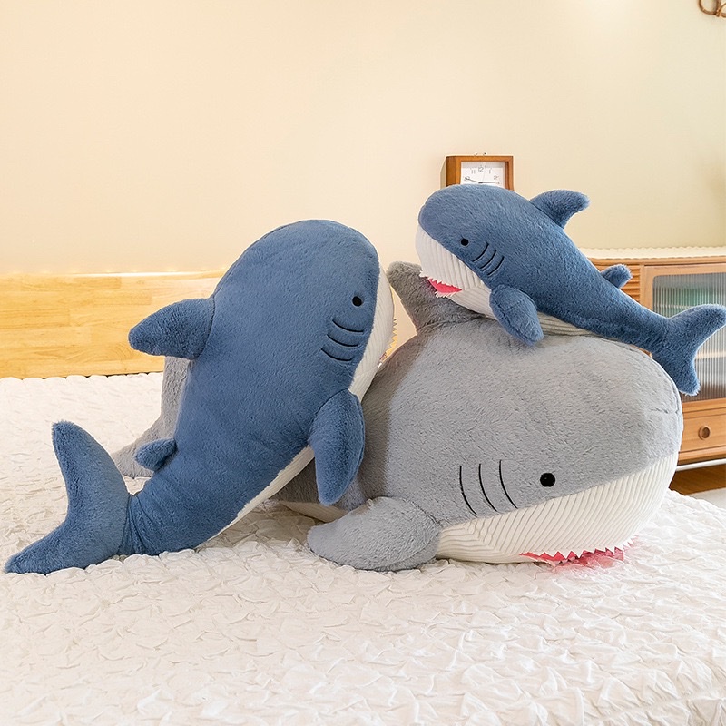 Cross-border foreign trade simulation shark dolls, plush toys, dolls, claw machines, scissors machines Item Picture