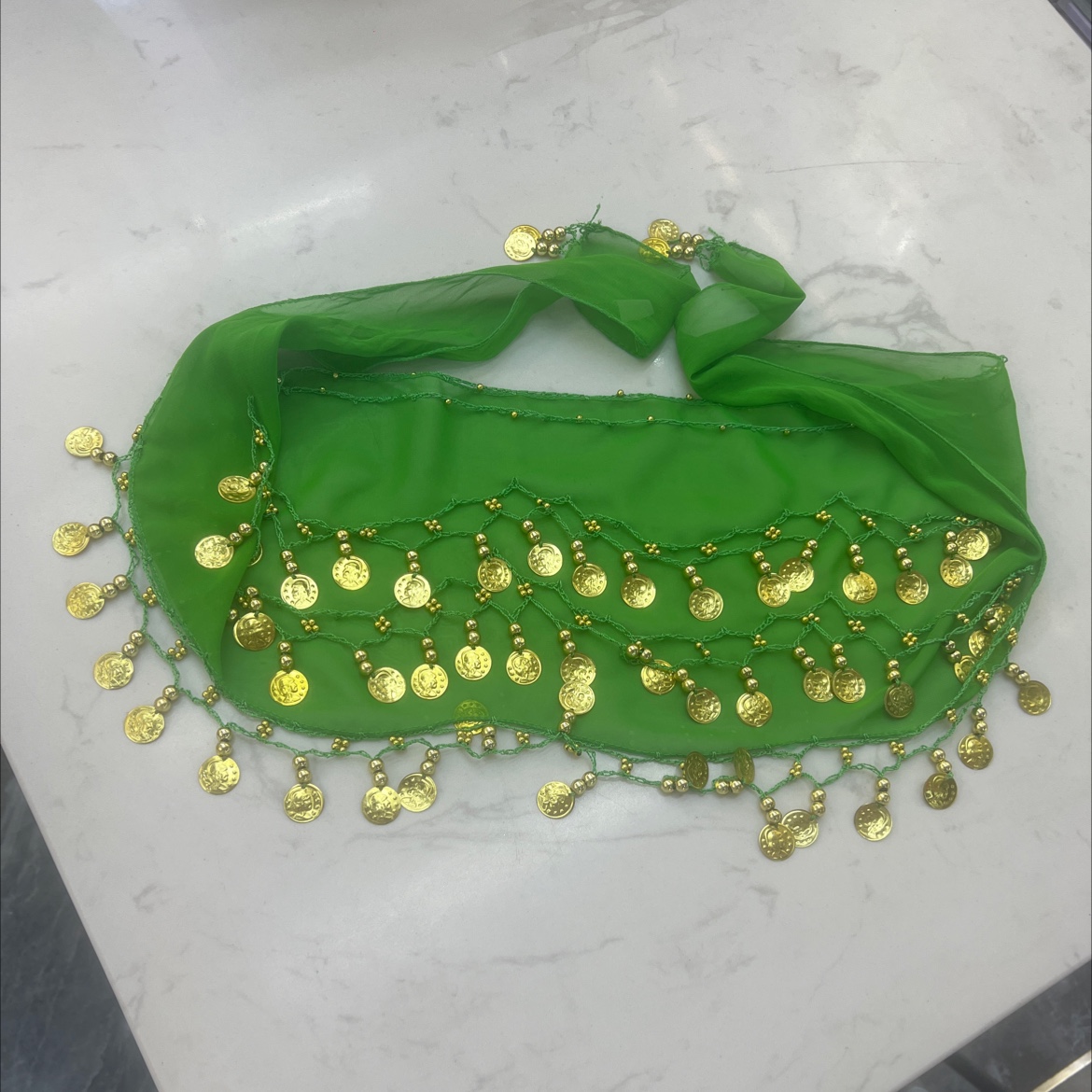 肚皮舞成人腰链印度舞蹈腰链 广场舞腰饰 波浪雪纺腰链 厂家直销 