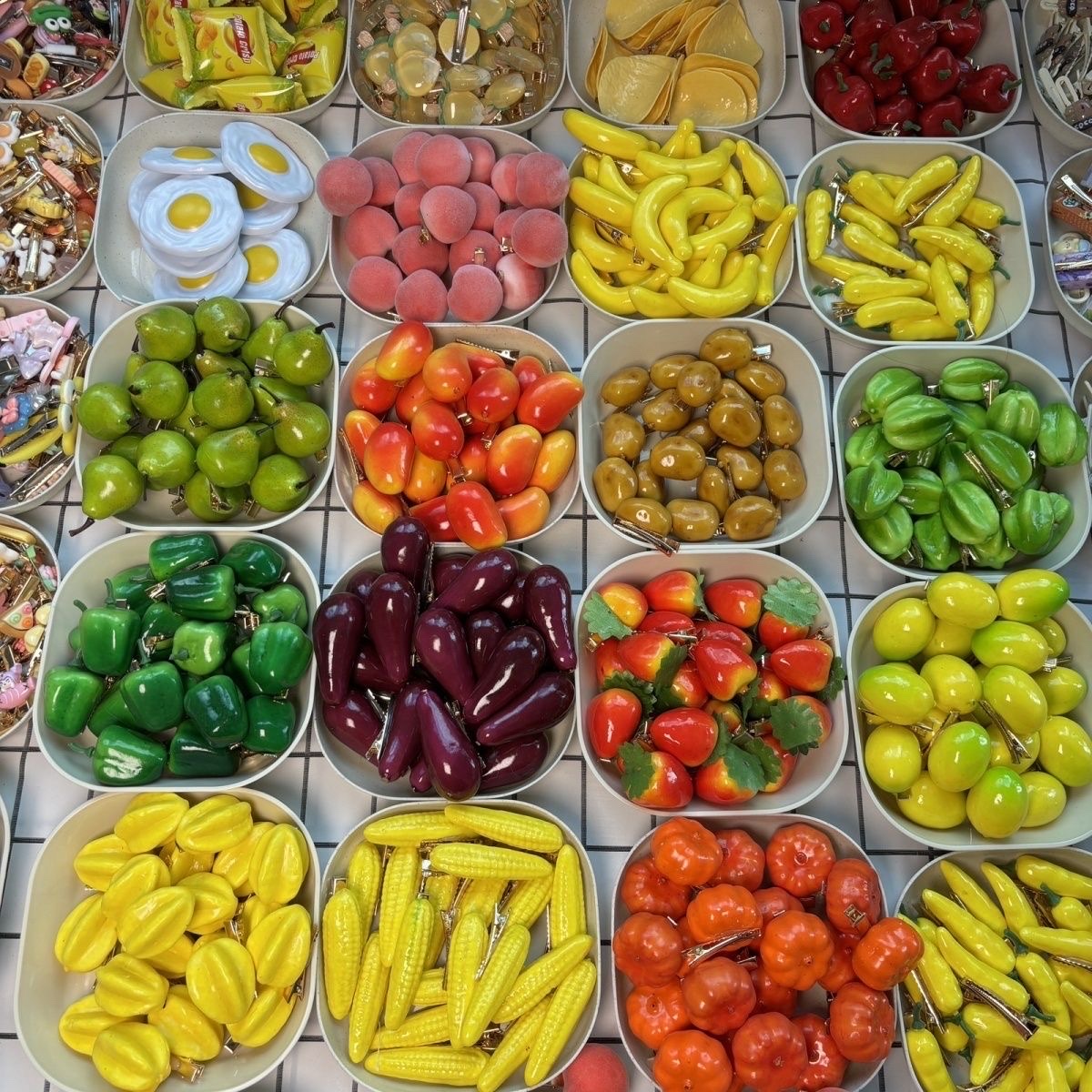 亚克力发夹抓夹头饰 时尚简约发饰 女士造型百搭饰品产品图