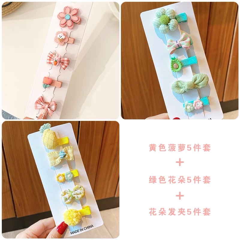 女孩全包布不伤发刘海碎发夹2025新款女童侧边鸭嘴夹可爱宝宝发夹详情图16