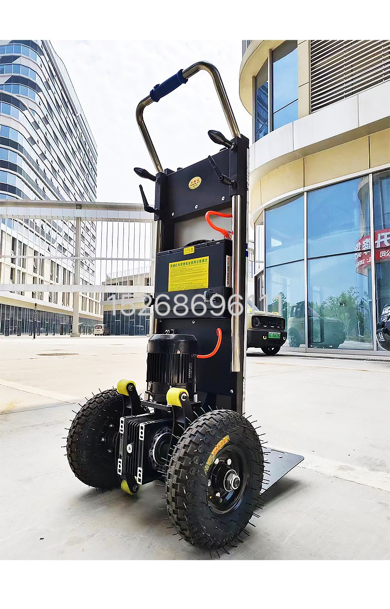 Crawler-type electric stair climbing machine, household multi-functional folding transporter, fully automatic up and down stairs wonder detail image 13