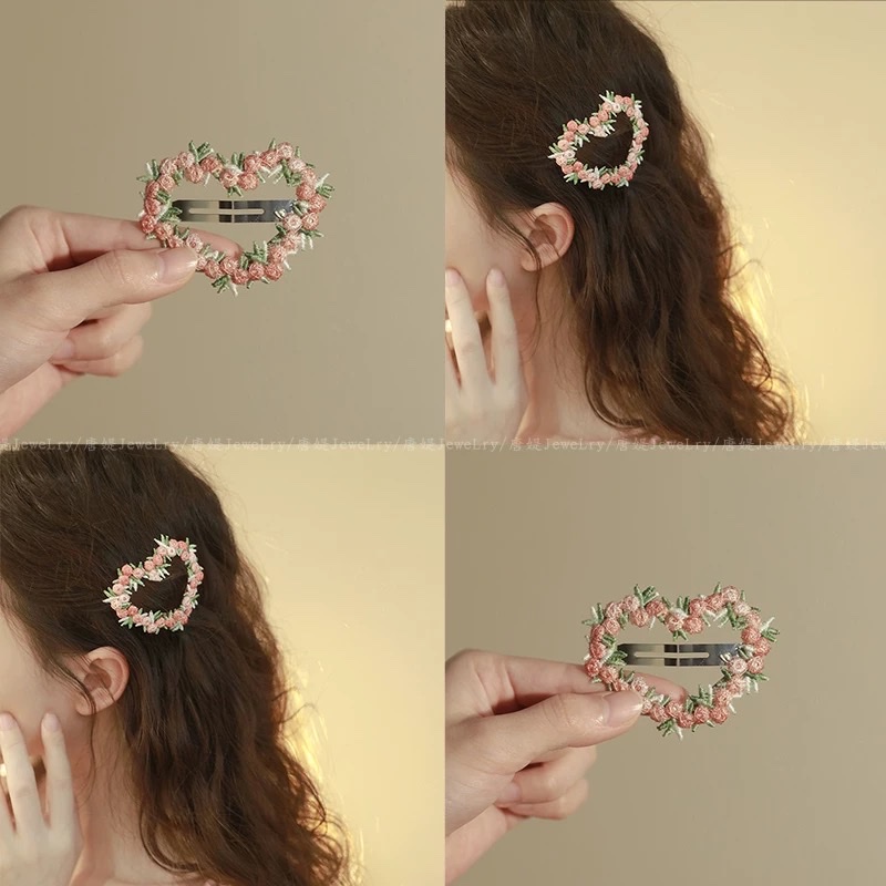 bb发饰抓夹 时尚头饰简约发夹 女士造型美发饰品发夹发饰抓夹白底实物图