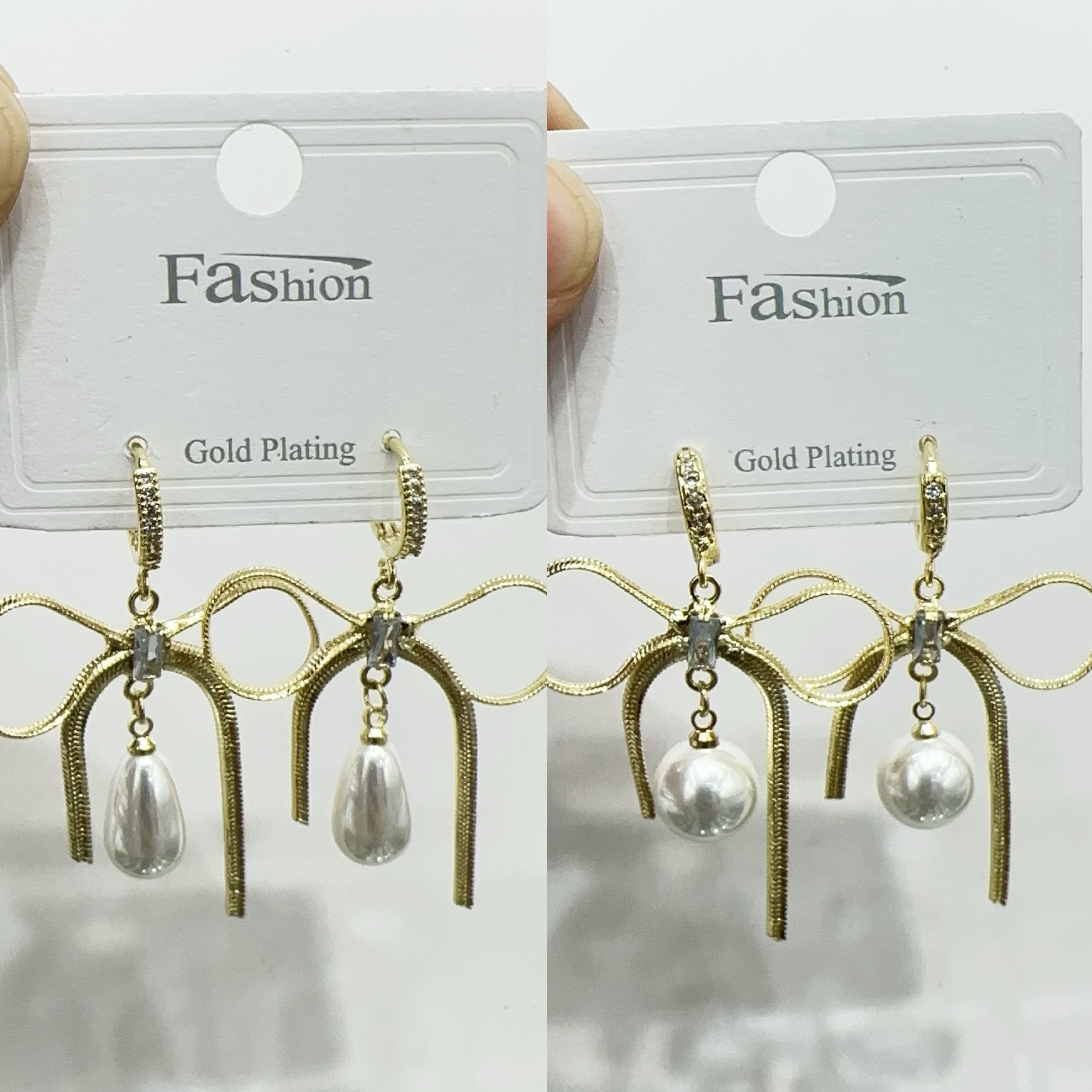 珍珠耳环烧焊锆石耳环时尚耳饰优雅气质百搭女士饰品潮流设计耳环耳饰饰品详情图5