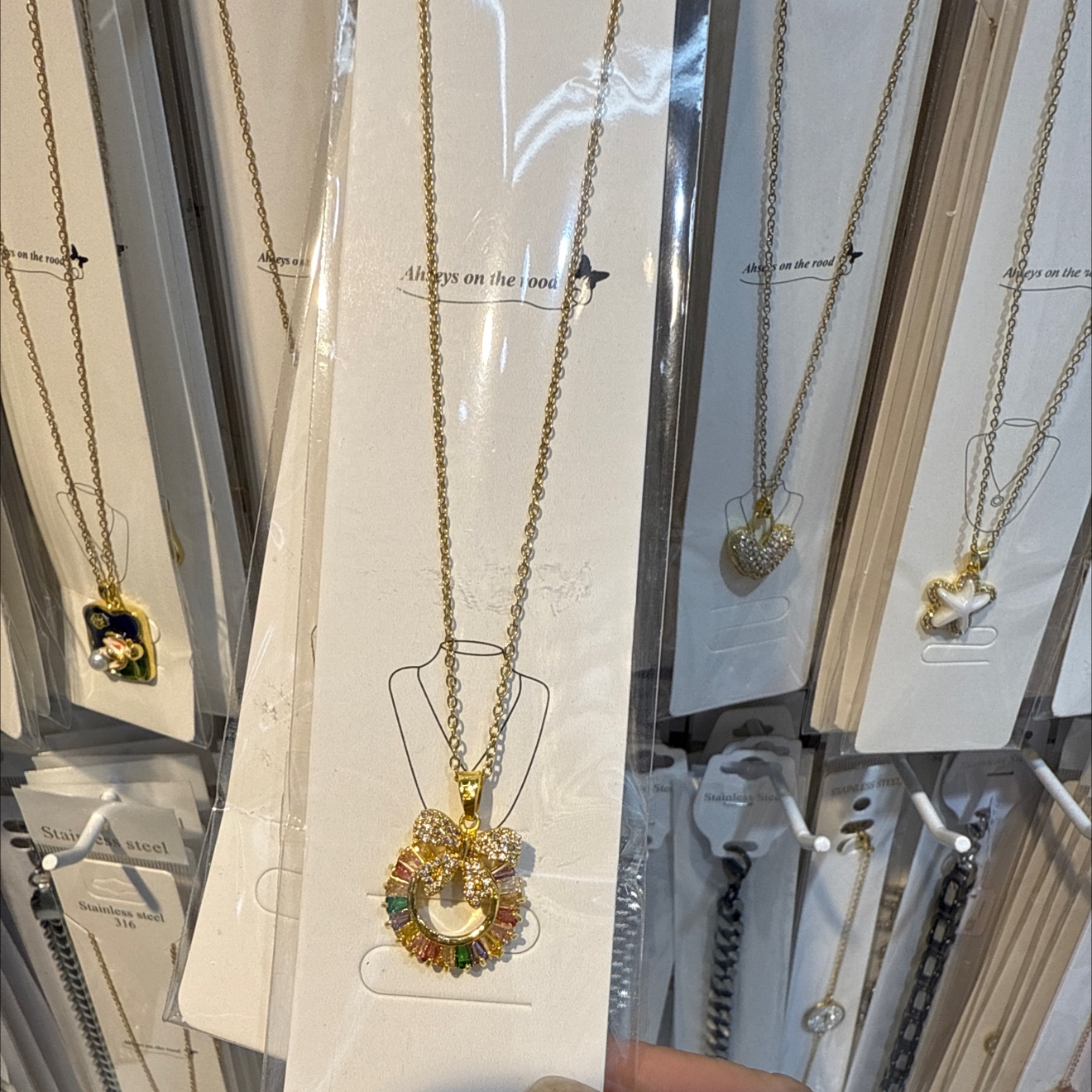 不锈钢项链吊坠