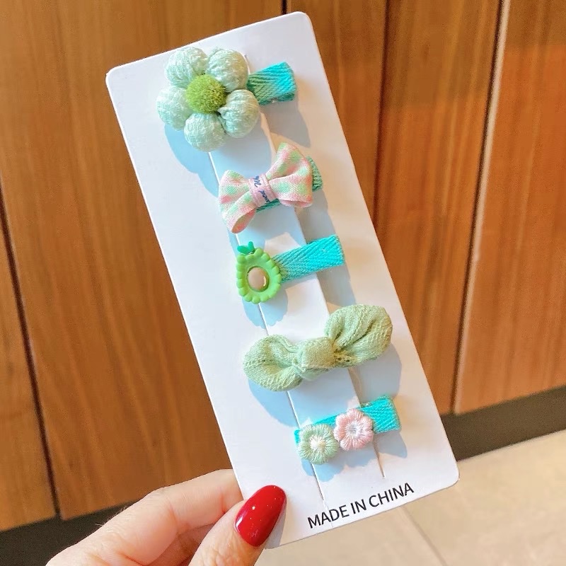 女孩全包布不伤发刘海碎发夹2025新款女童侧边鸭嘴夹可爱宝宝发夹详情图14