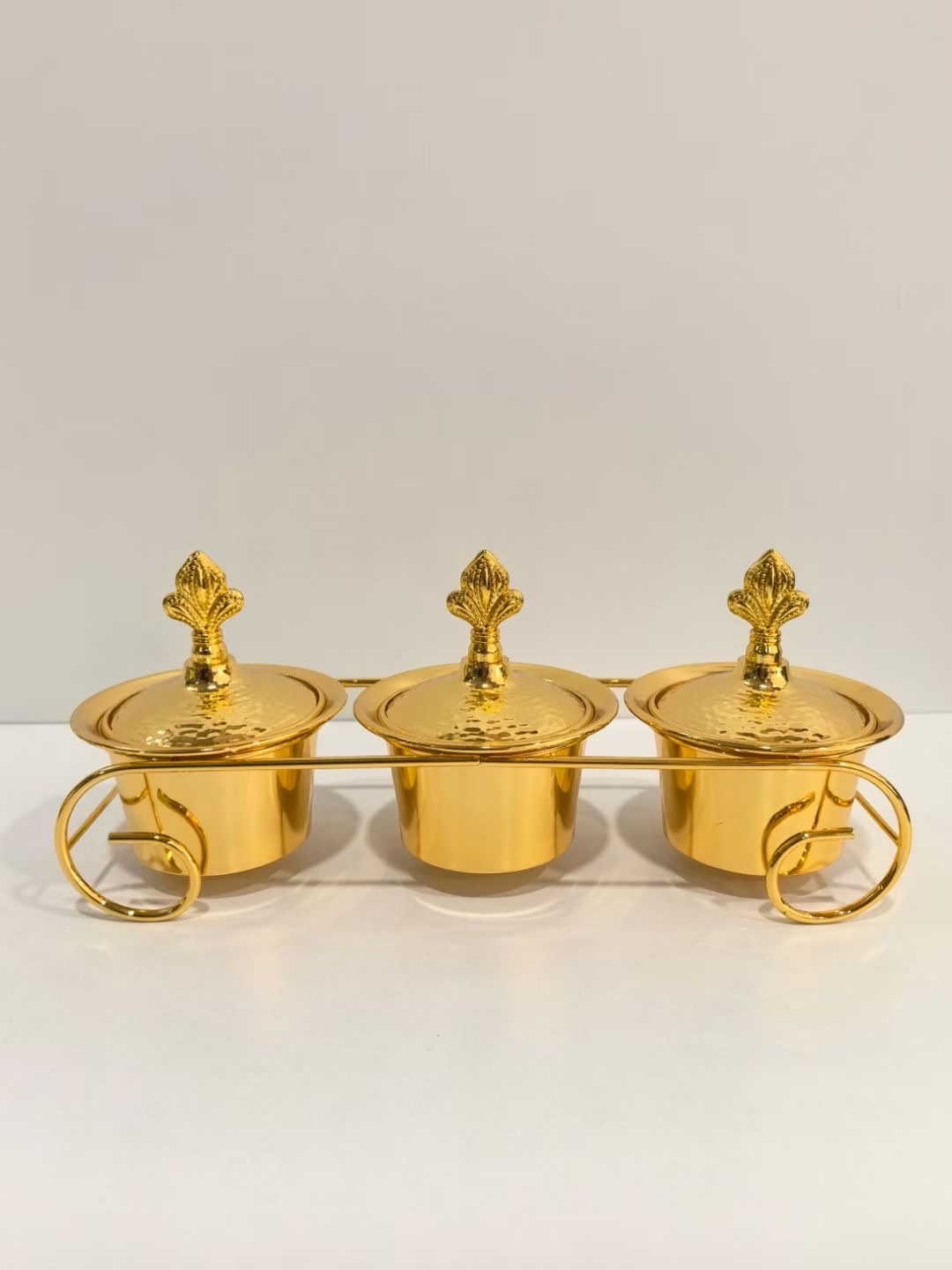 Cross-border ironwork Middle Eastern fruit platters, creative home decoration candy jar ornaments, factory direct sales of ornaments, ornaments