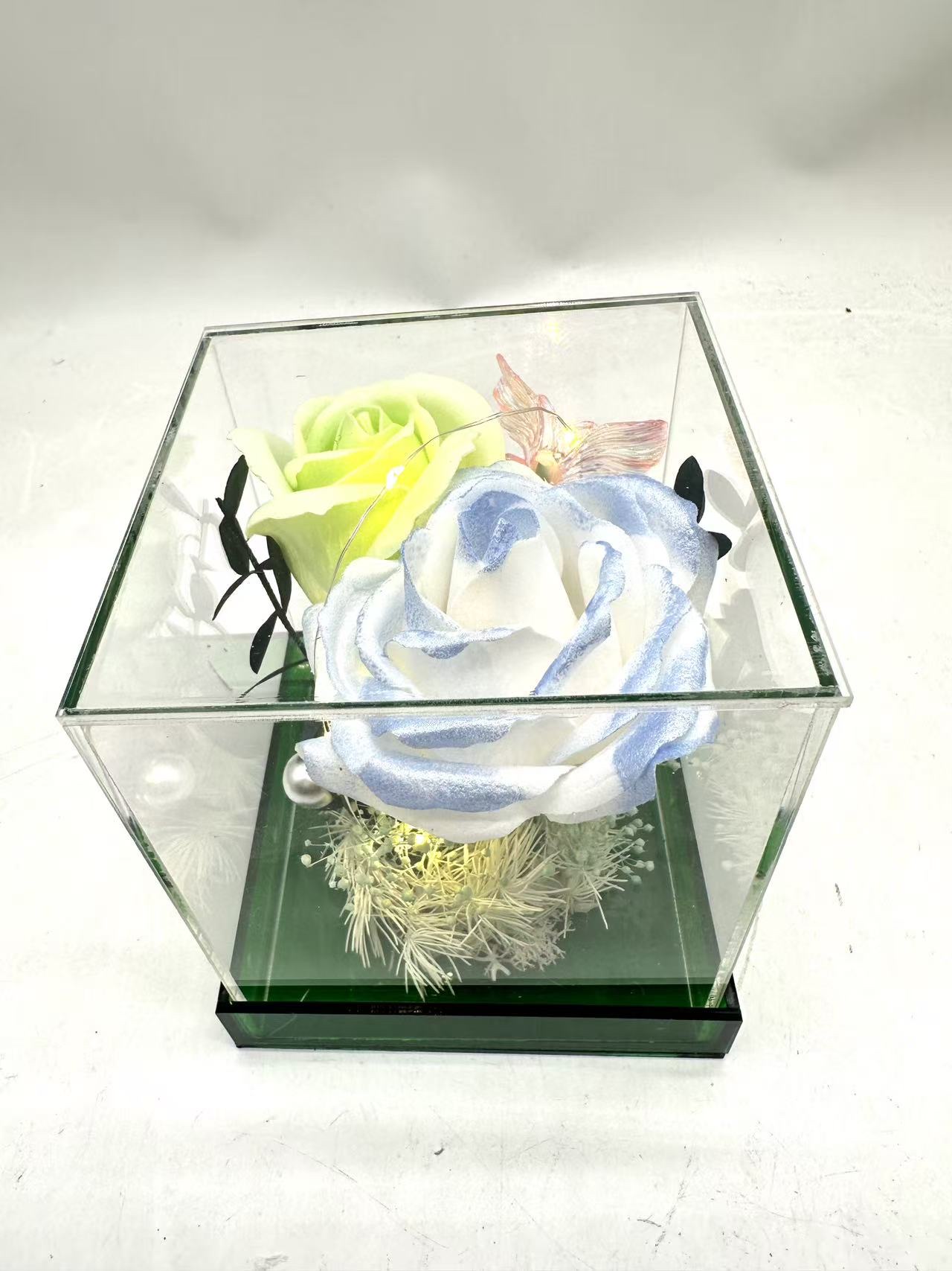 向日葵仿真花摆件 小藤球装饰花艺 小摆件家居桌面装饰仿真花详情图6