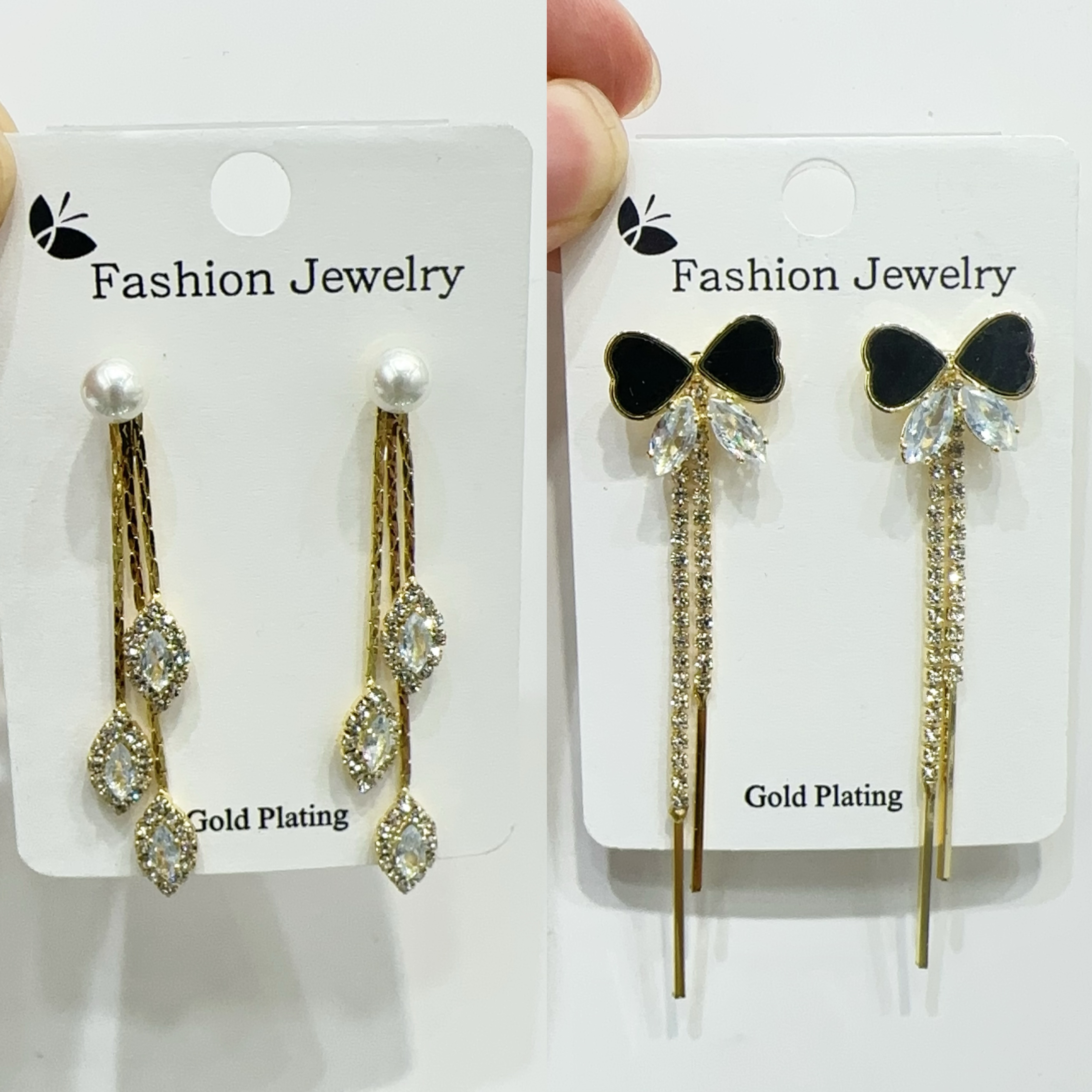 珍珠耳环烧焊锆石耳环时尚耳饰优雅气质百搭女士饰品潮流设计耳环耳饰饰品详情图4