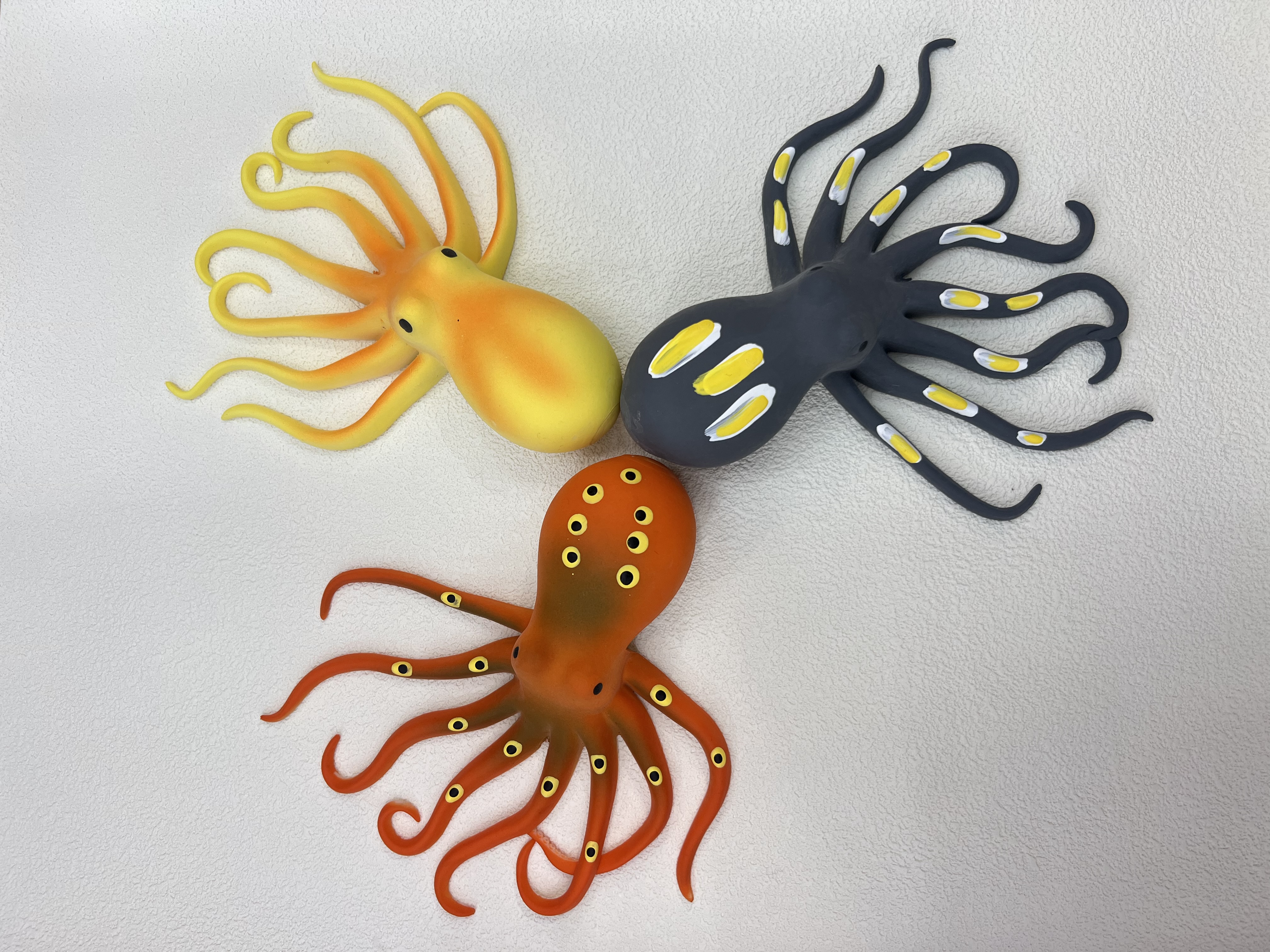 源头工厂捏捏乐儿童可爱解压球章鱼造型塑料袋包装趣味玩具捏捏乐解压球包装捏捏乐儿童可爱白底实物图