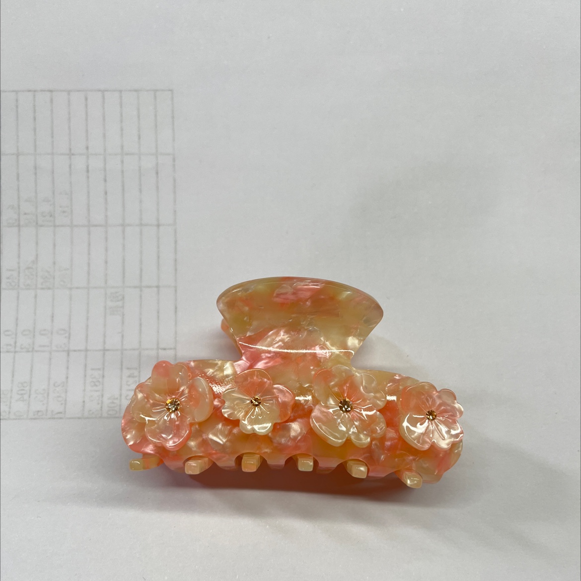 亚克力发夹时尚头饰抓夹 精美发饰百搭造型饰品 轻便耐用不易滑落