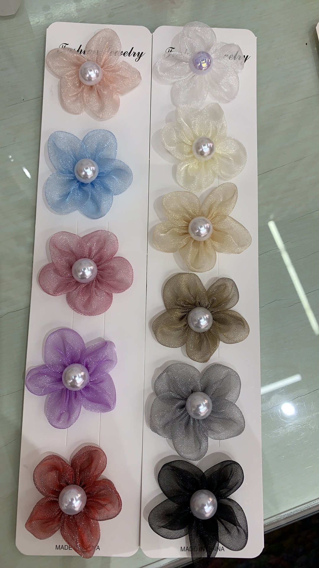 手编山羊绒线蝴蝶结珠链布帖商标辅料 精致装饰材料 服饰手工DIY配件珠链