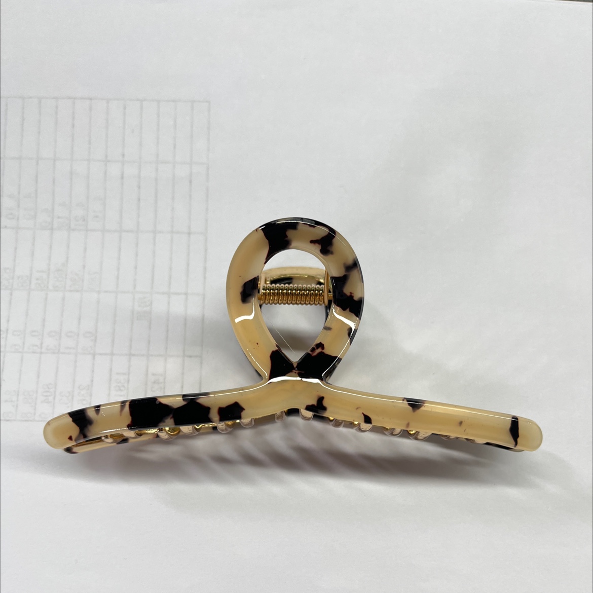 亚克力发夹时尚头饰抓夹 精美发饰百搭造型饰品稳固不易滑