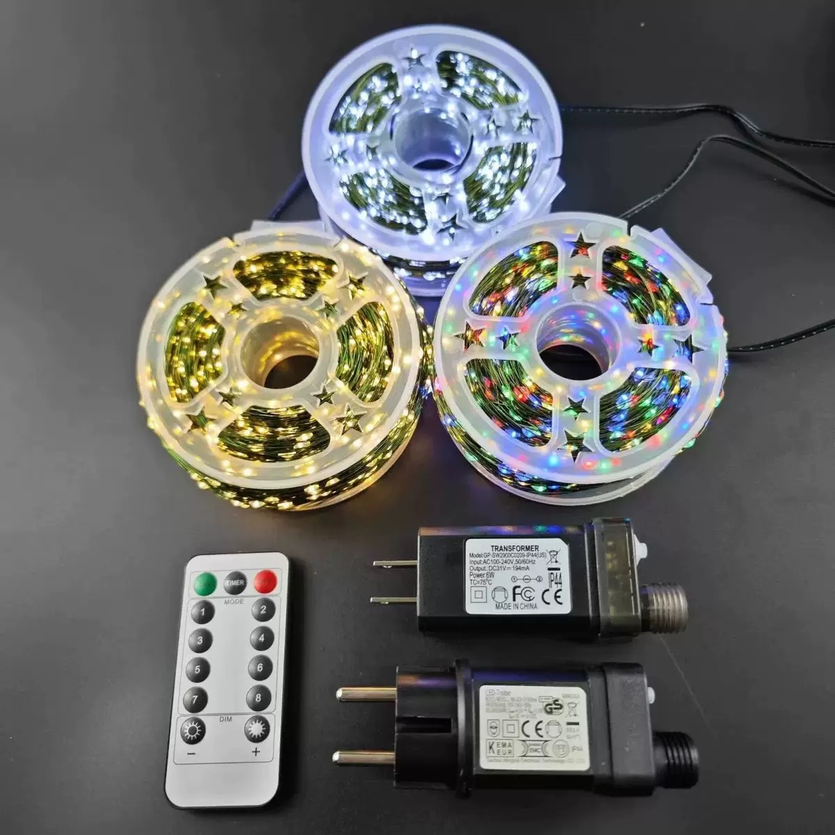 USB灯串铜丝led遥控铜线灯圣诞灯房间装饰灯彩灯低压闪光灯串