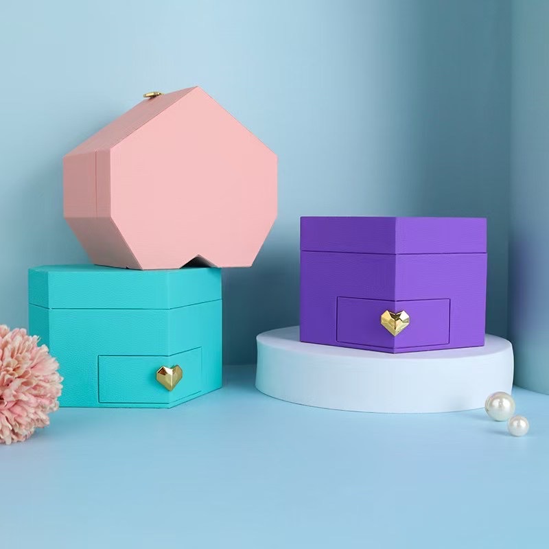 Exquisite jewelry storage box, practical gift box, jewelry box Specification image